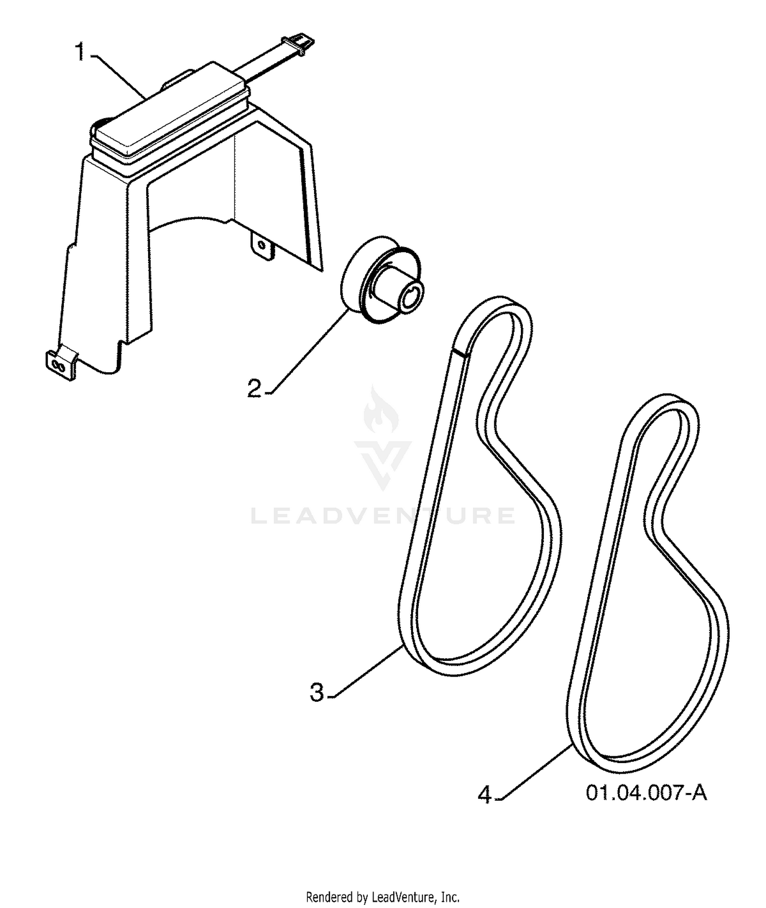 Chassis / Engine / Pulleys