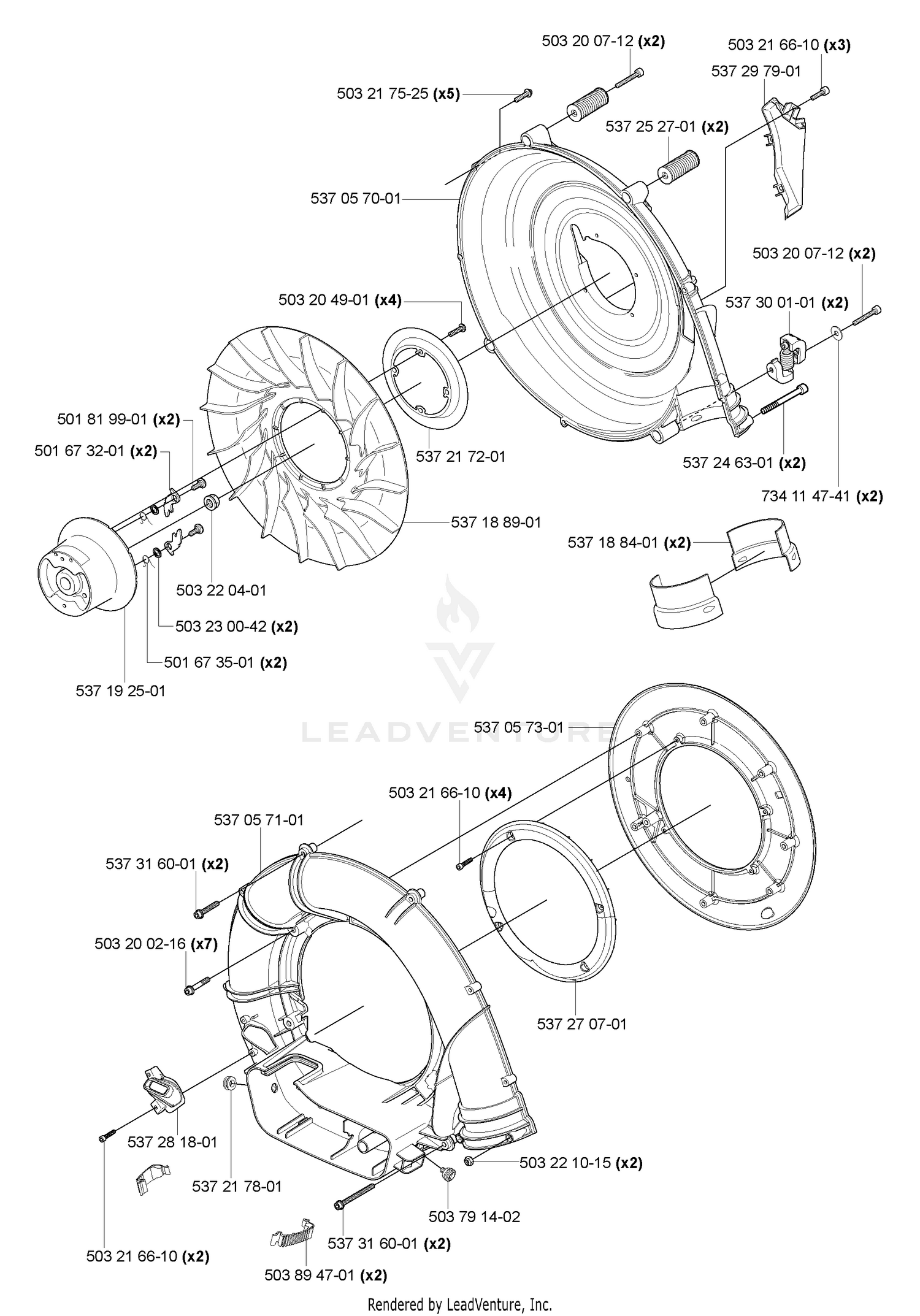 Inner Housing/Fan