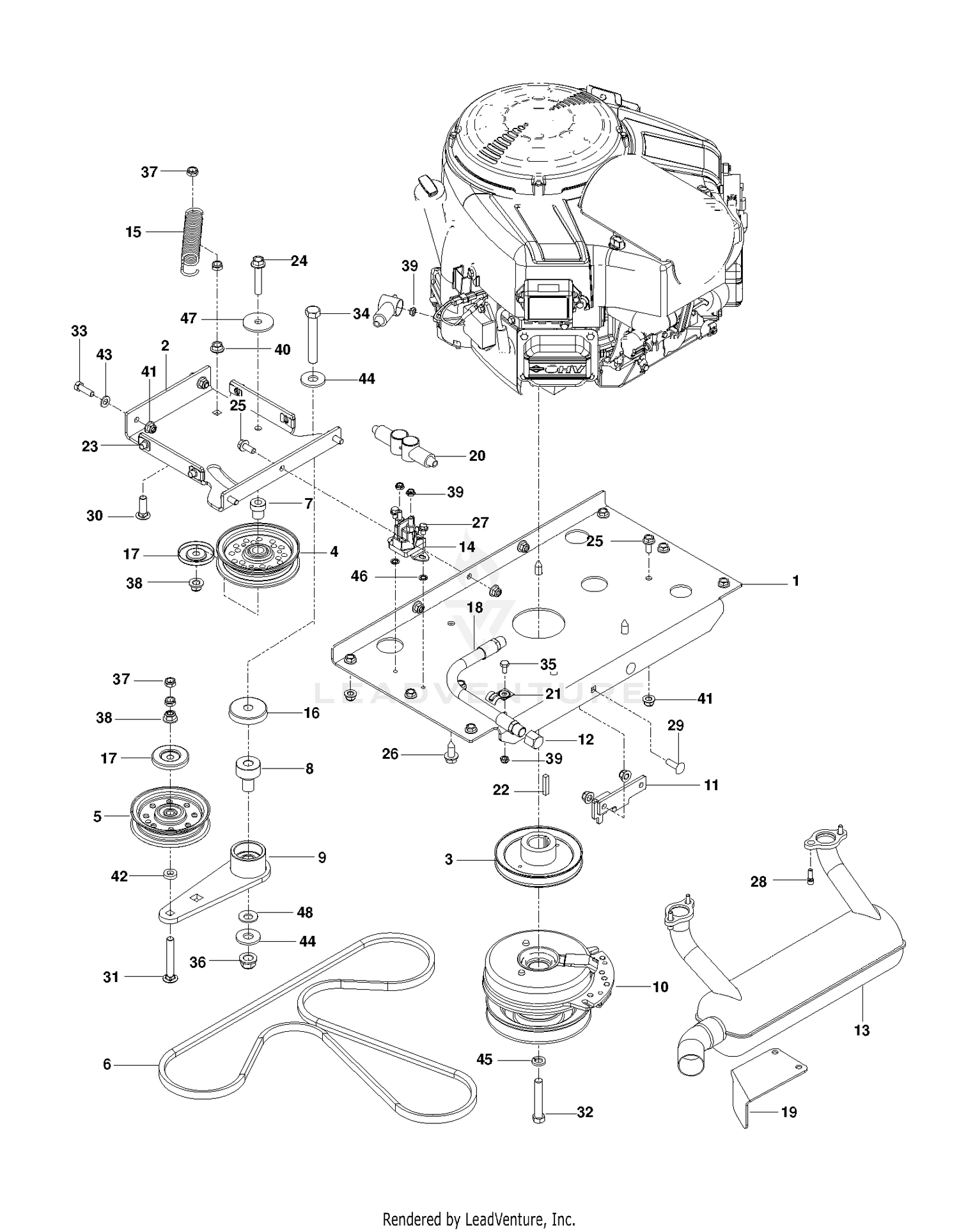 ENGINE PLATE