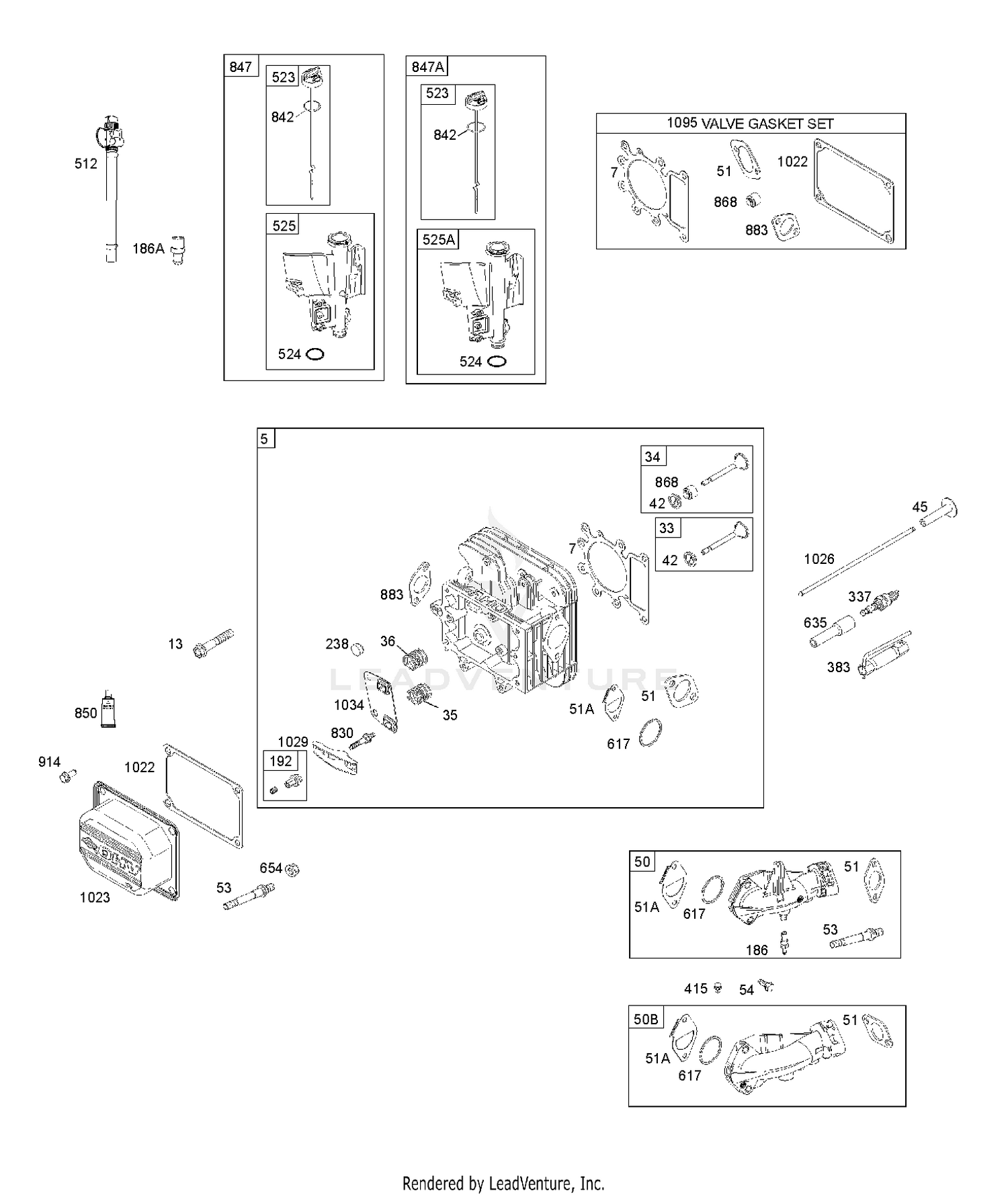 CYLINDER HEAD, GASKET SET-VALVE, INTAKE MANIFOLD, VALVES 3