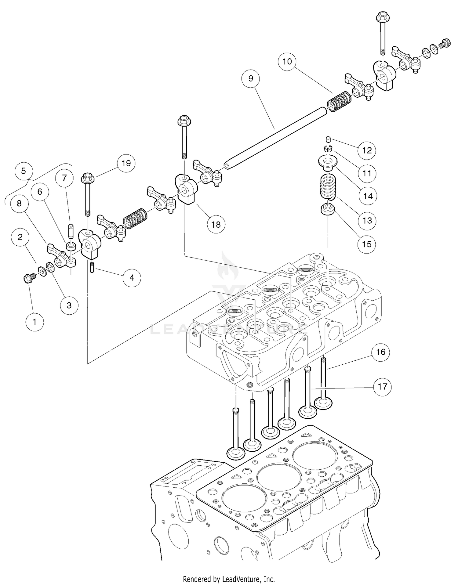 Valves And Rocker Arms