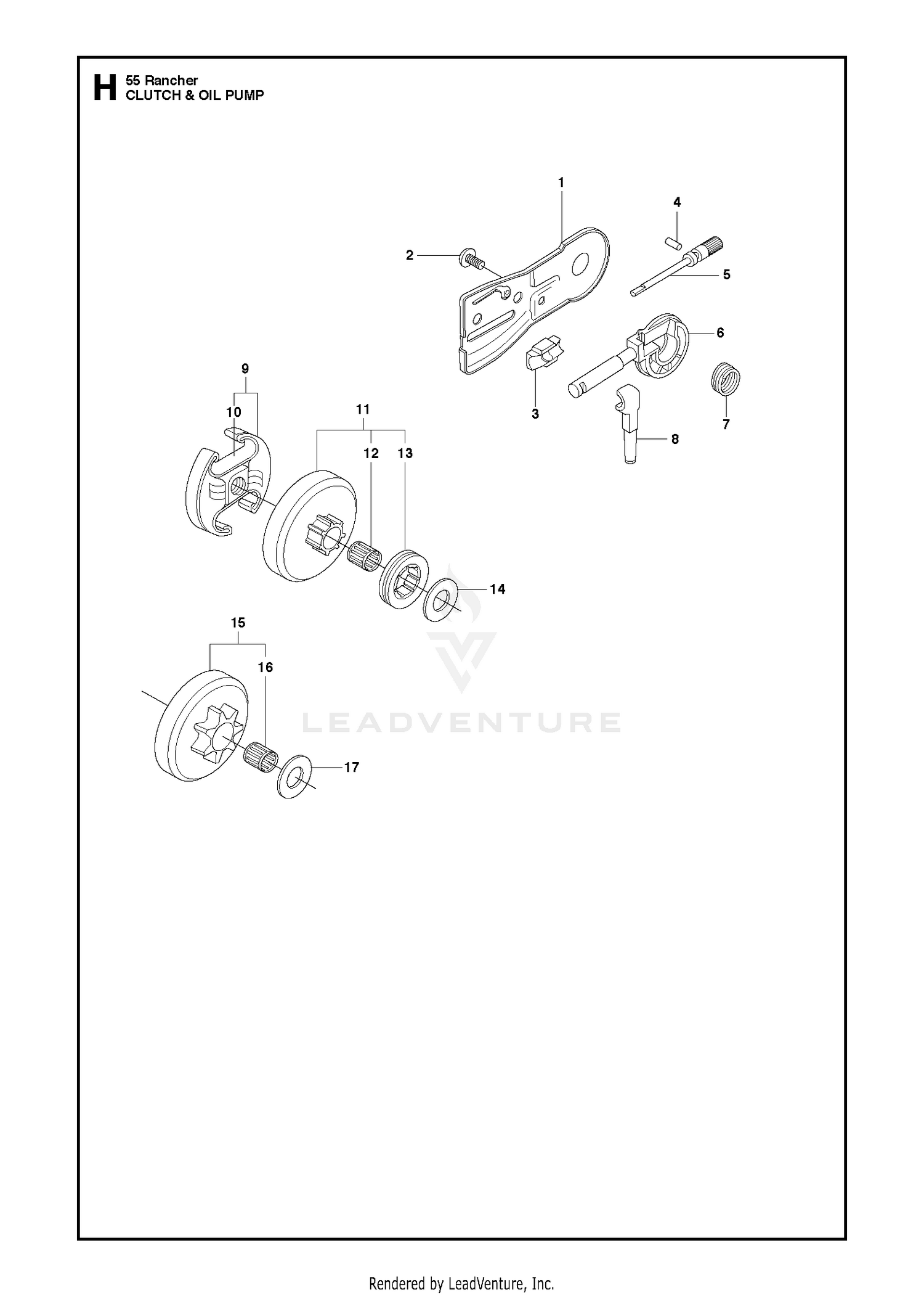 CLUTCH & OIL PUMP
