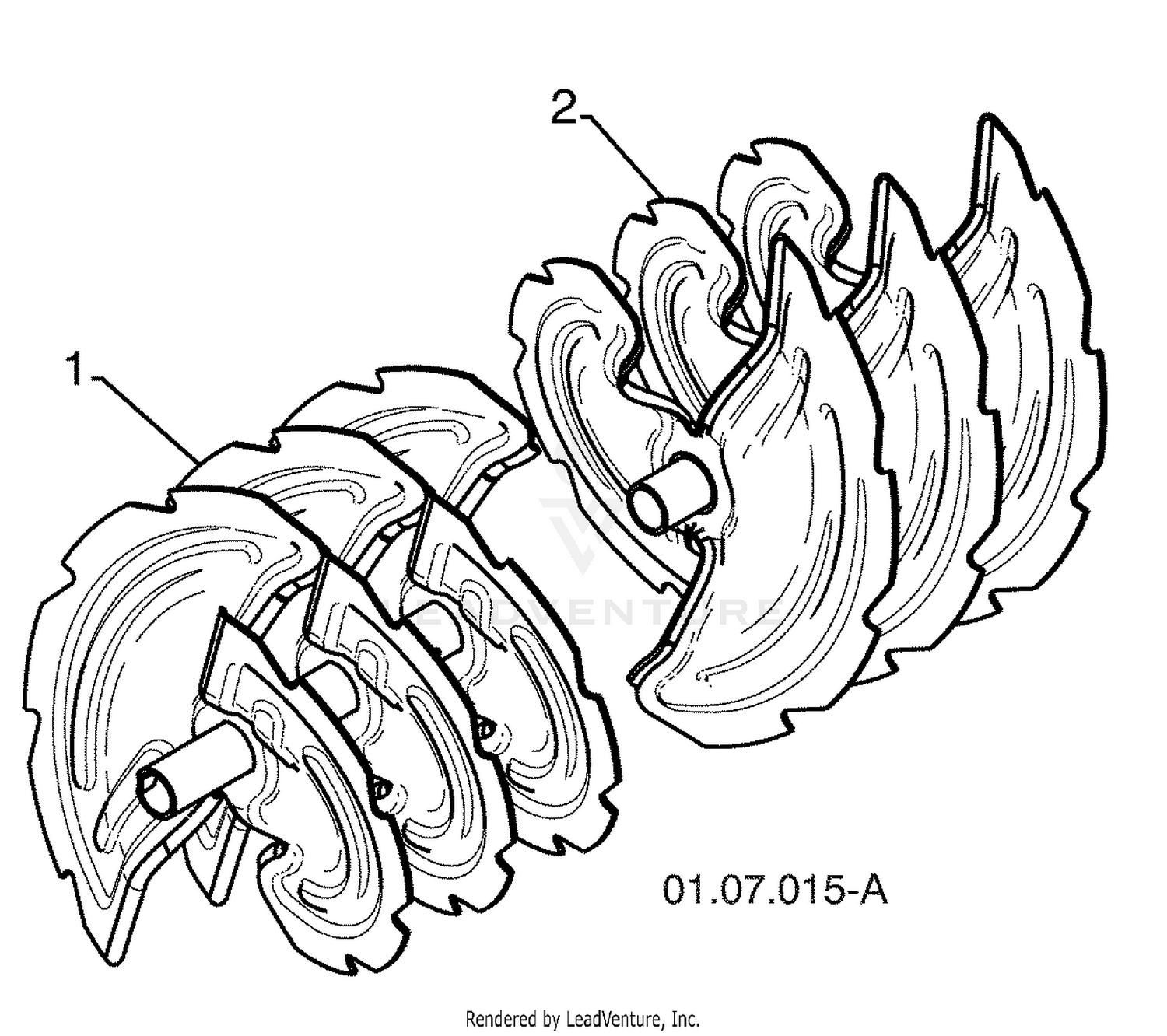 Auger Housing / Impeller Assembly