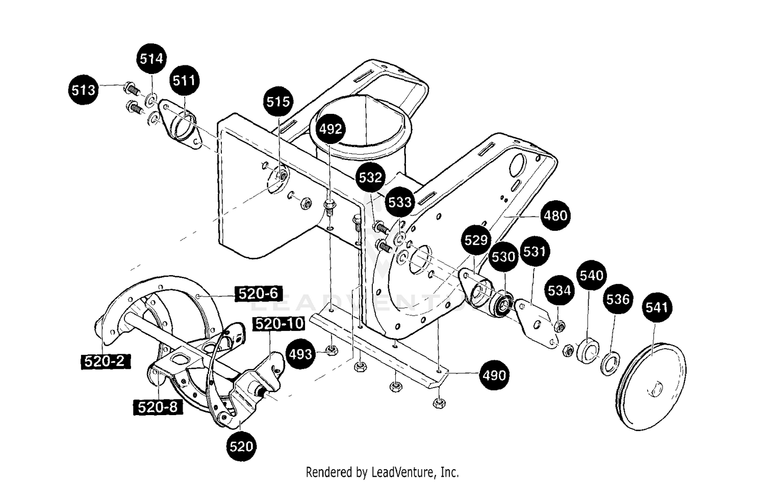 Auger And Housing Assembly