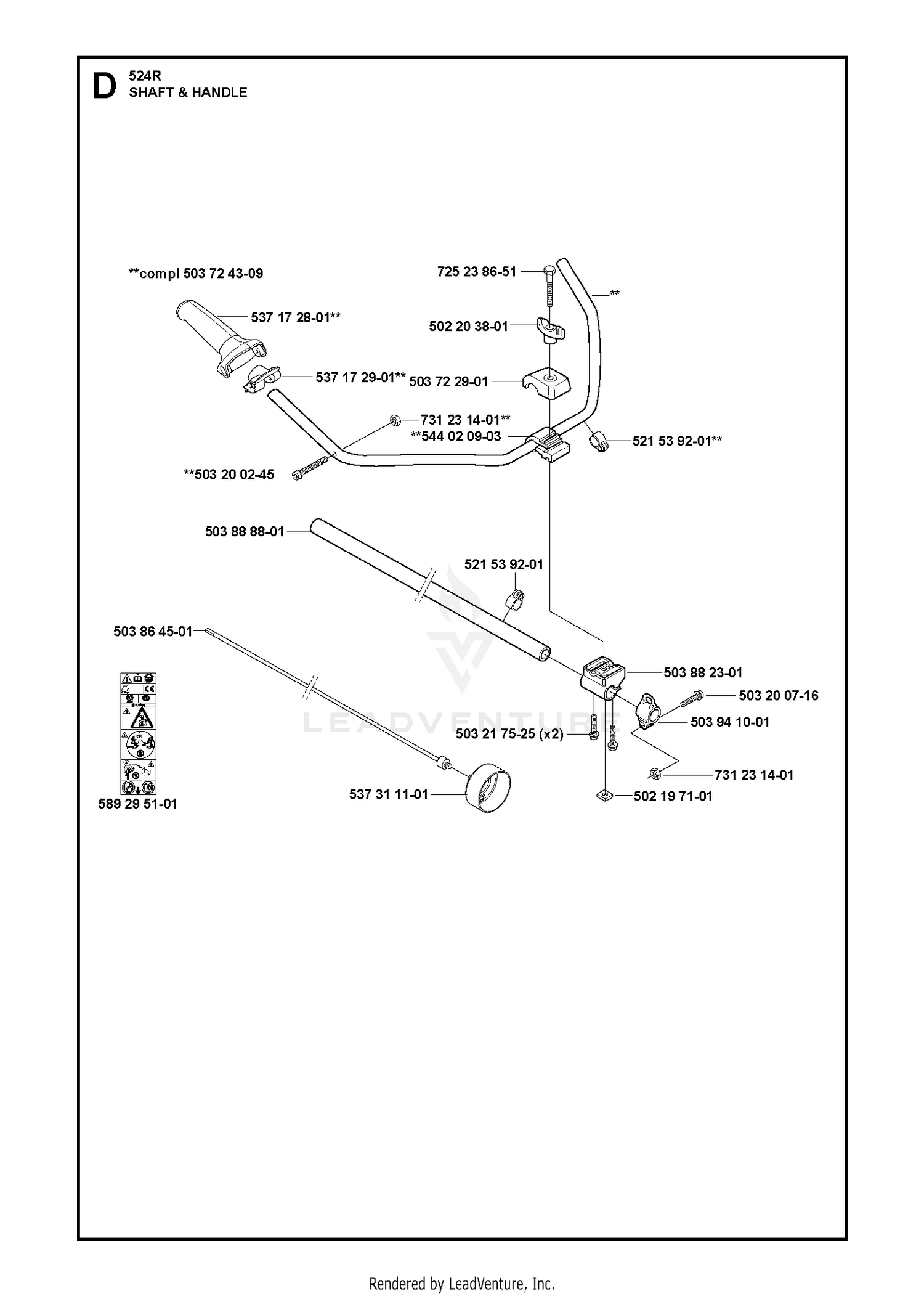 SHAFT & HANDLE