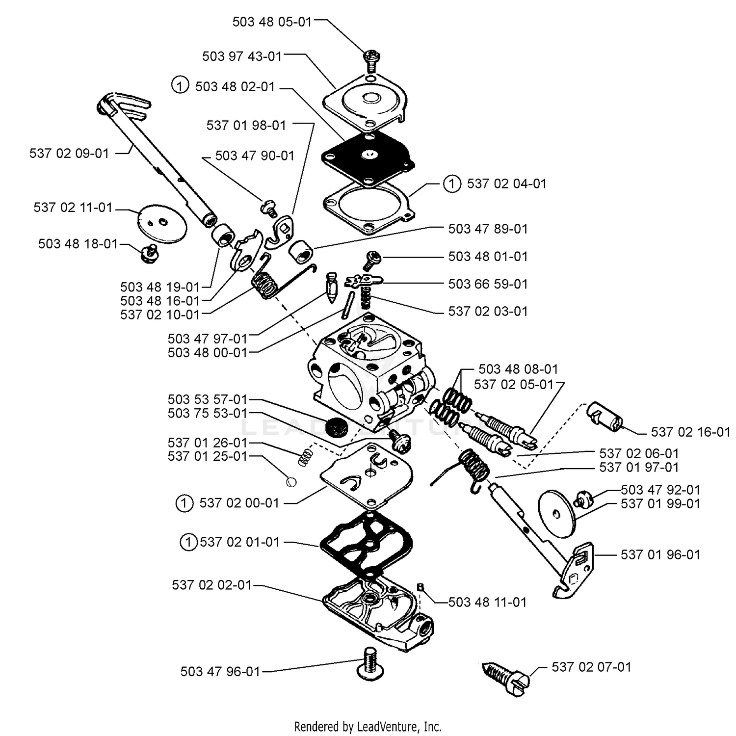 Carburetor Assembly (Zama C1Q-EL 11)