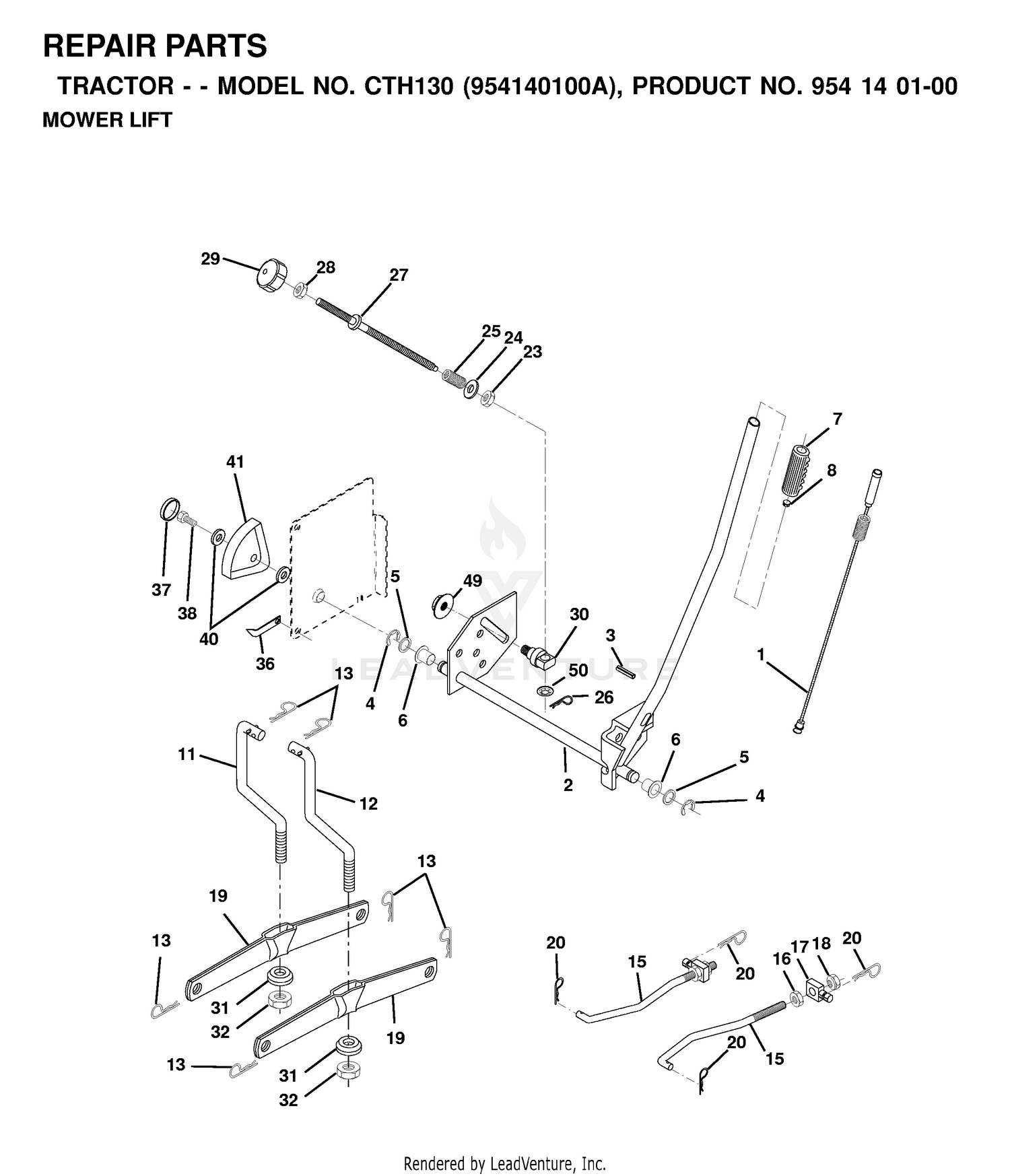 MOWER LIFT / DECK LIFT