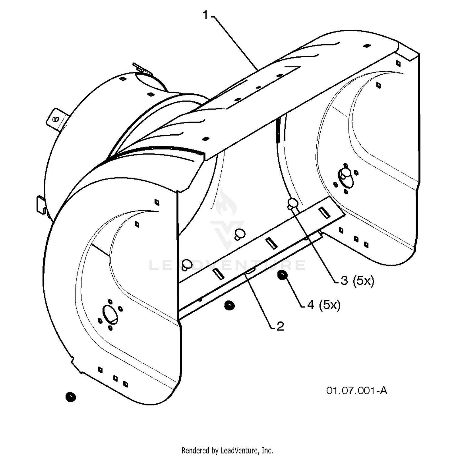 Auger Housing / Impeller Assembly