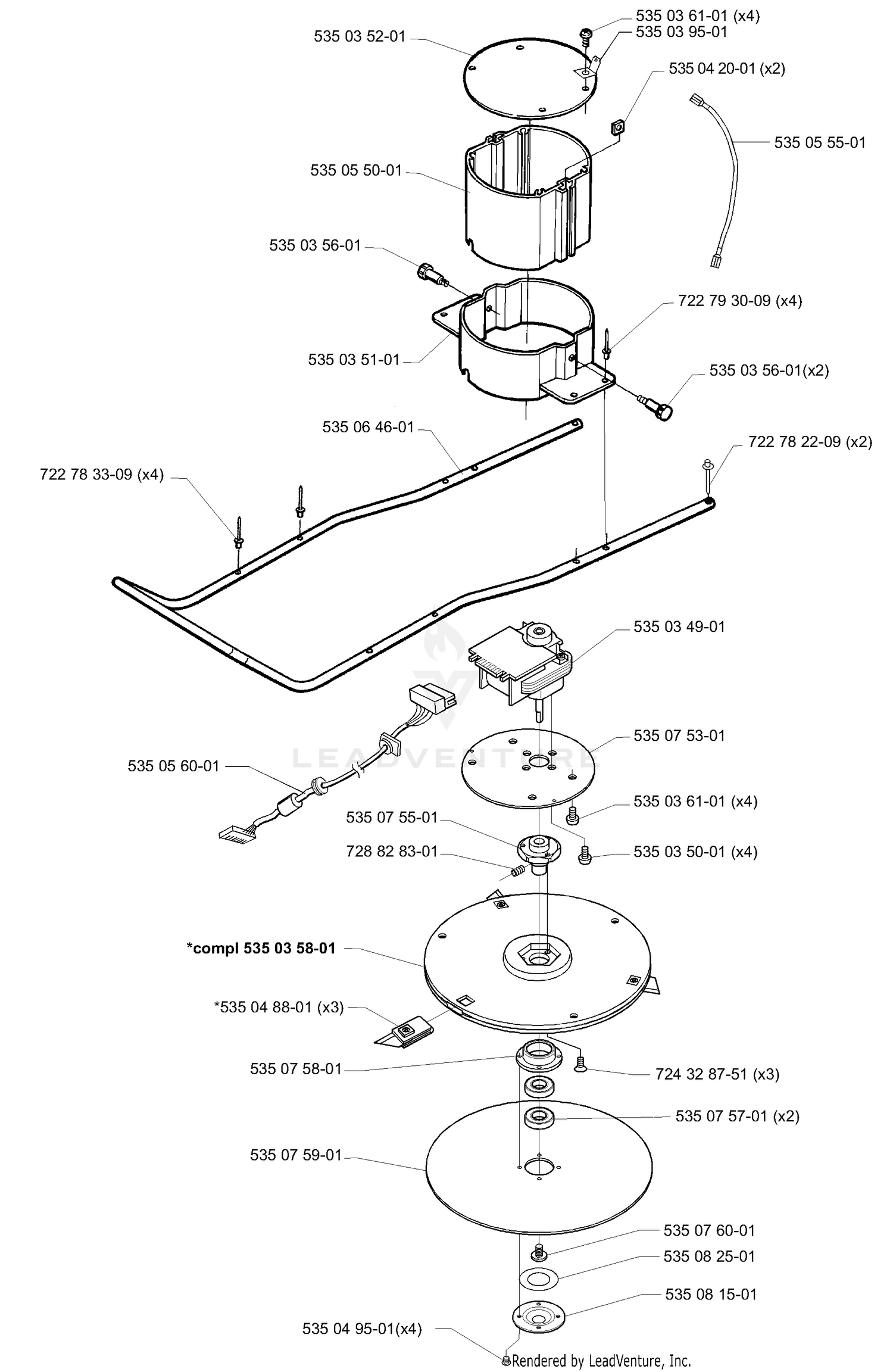 Motor/Blade System