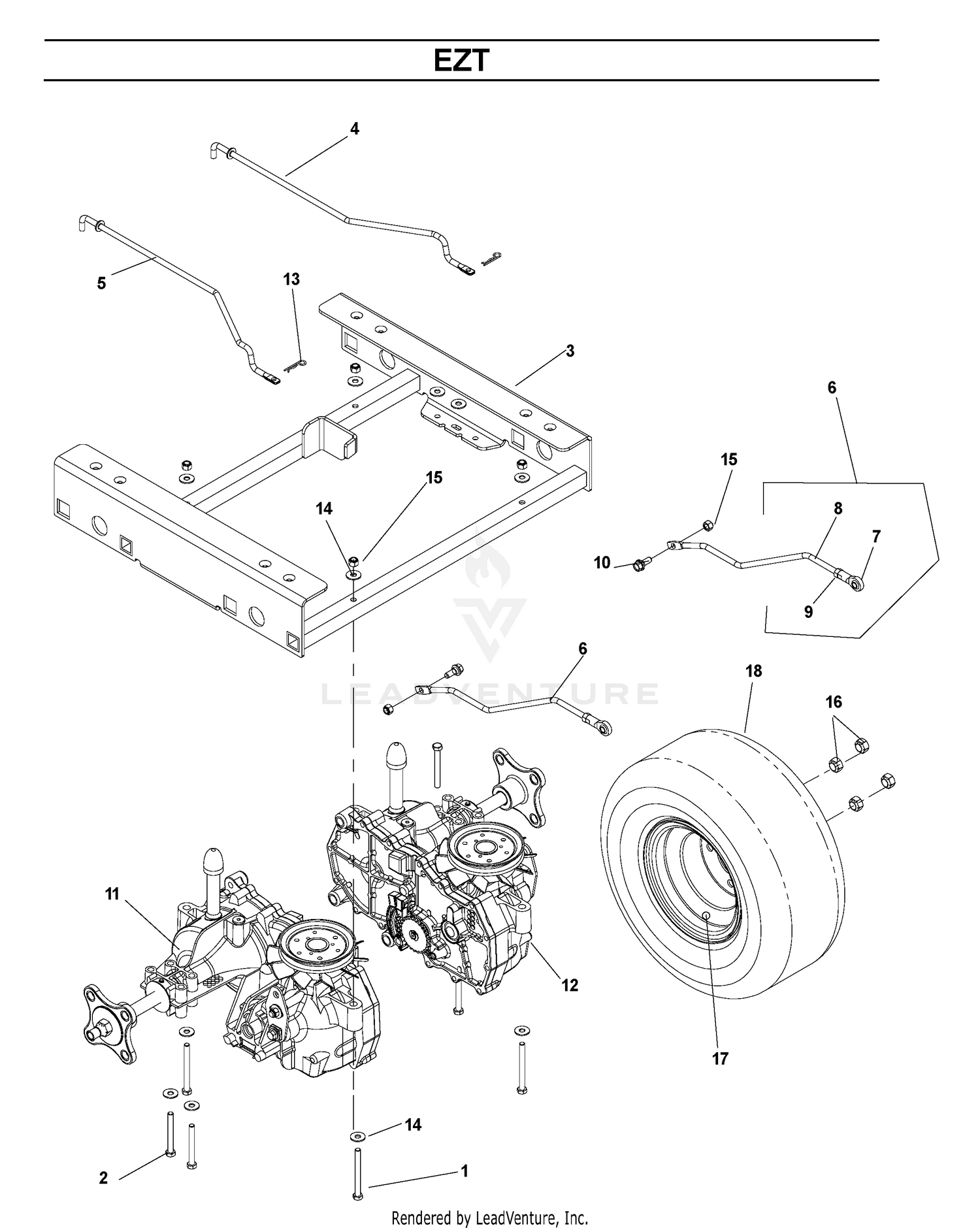 HYDRAULIC PUMP - MOTOR