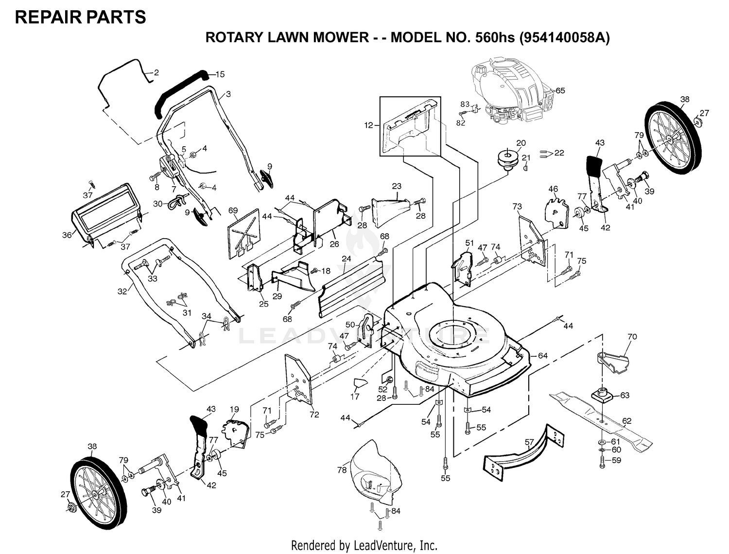 REPAIR PARTS
