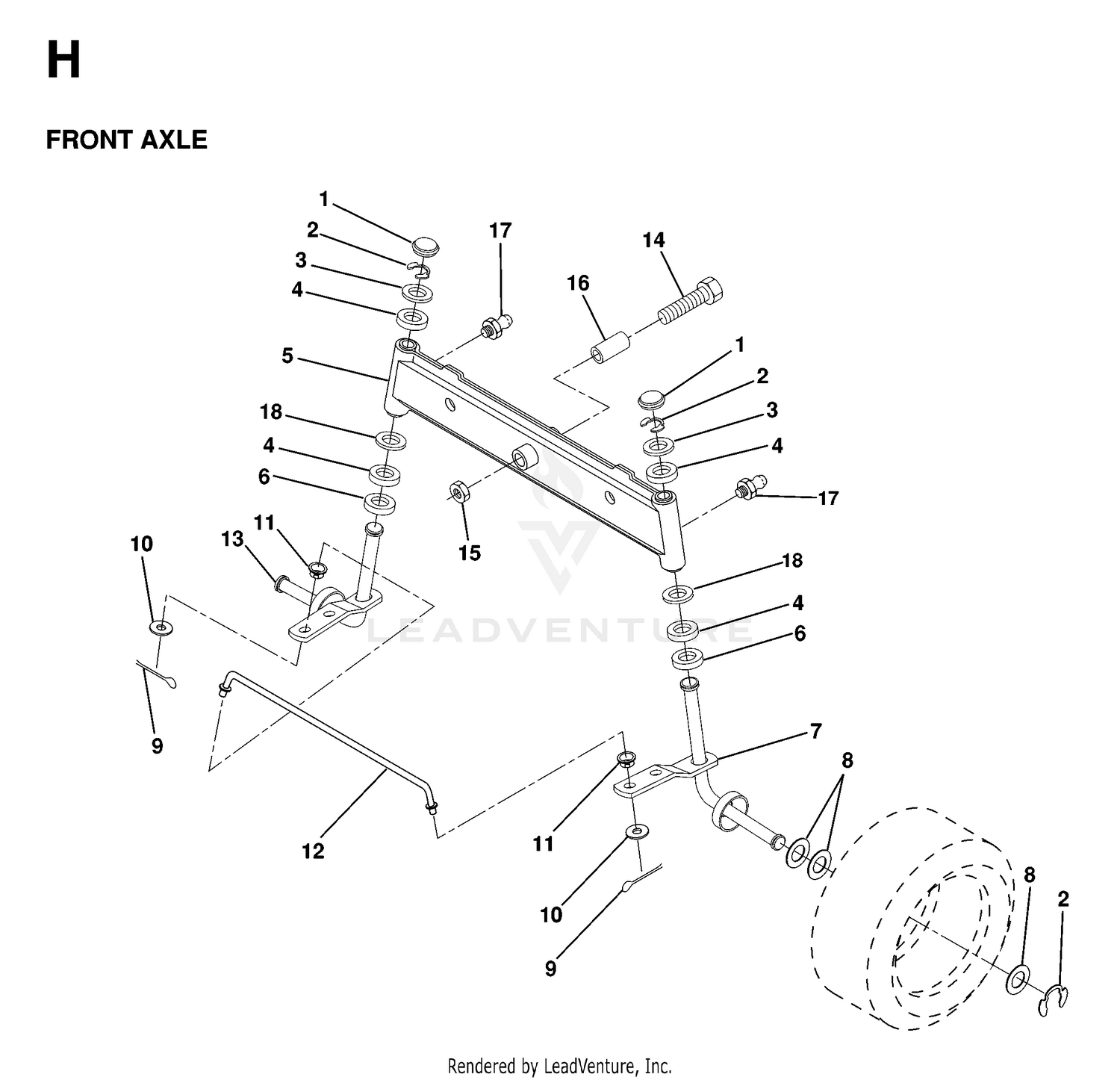 FRONT AXLE