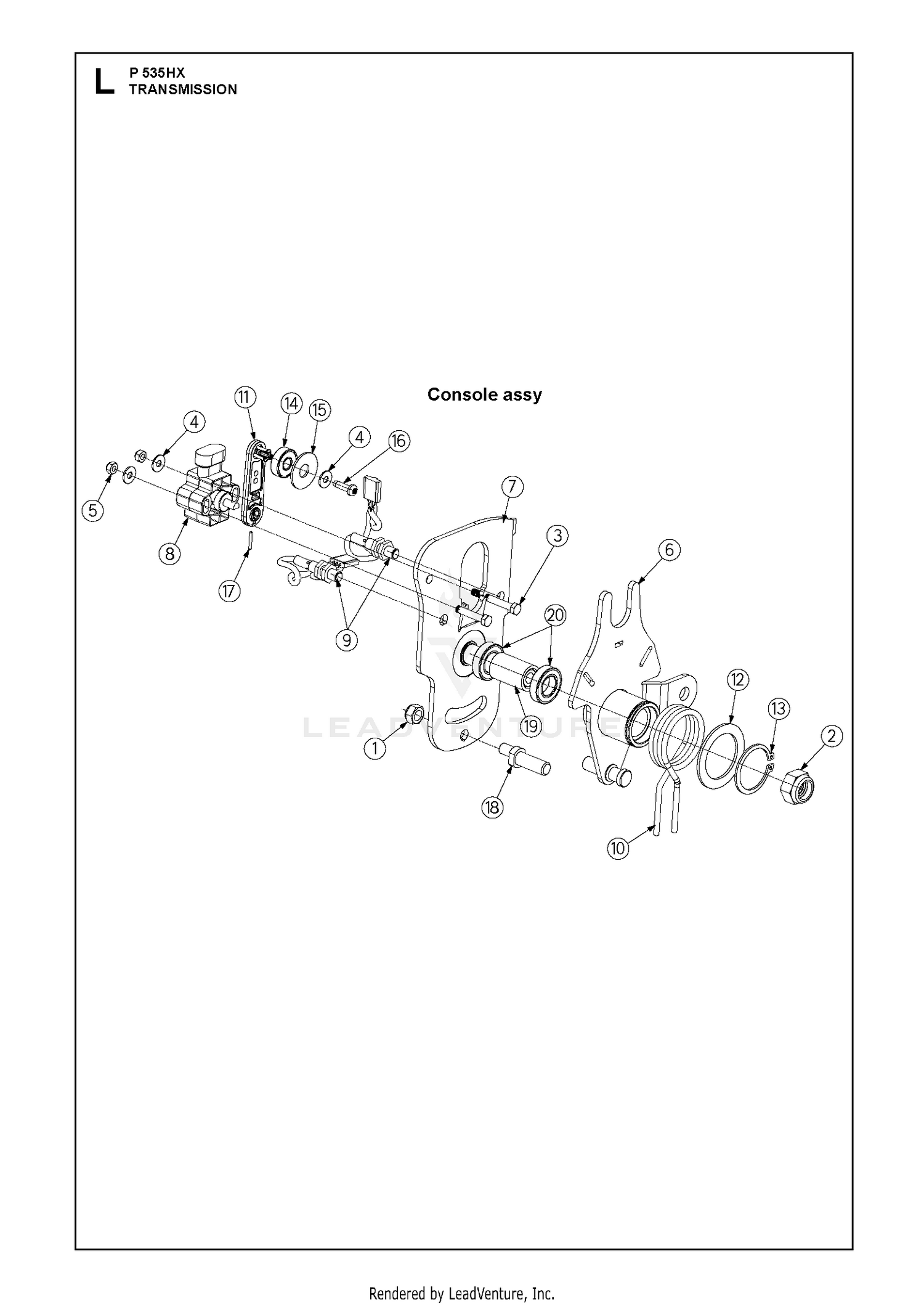Assembly diagram