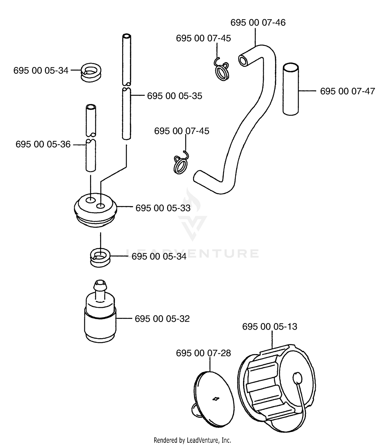 Fuel Line / Fuel Cap