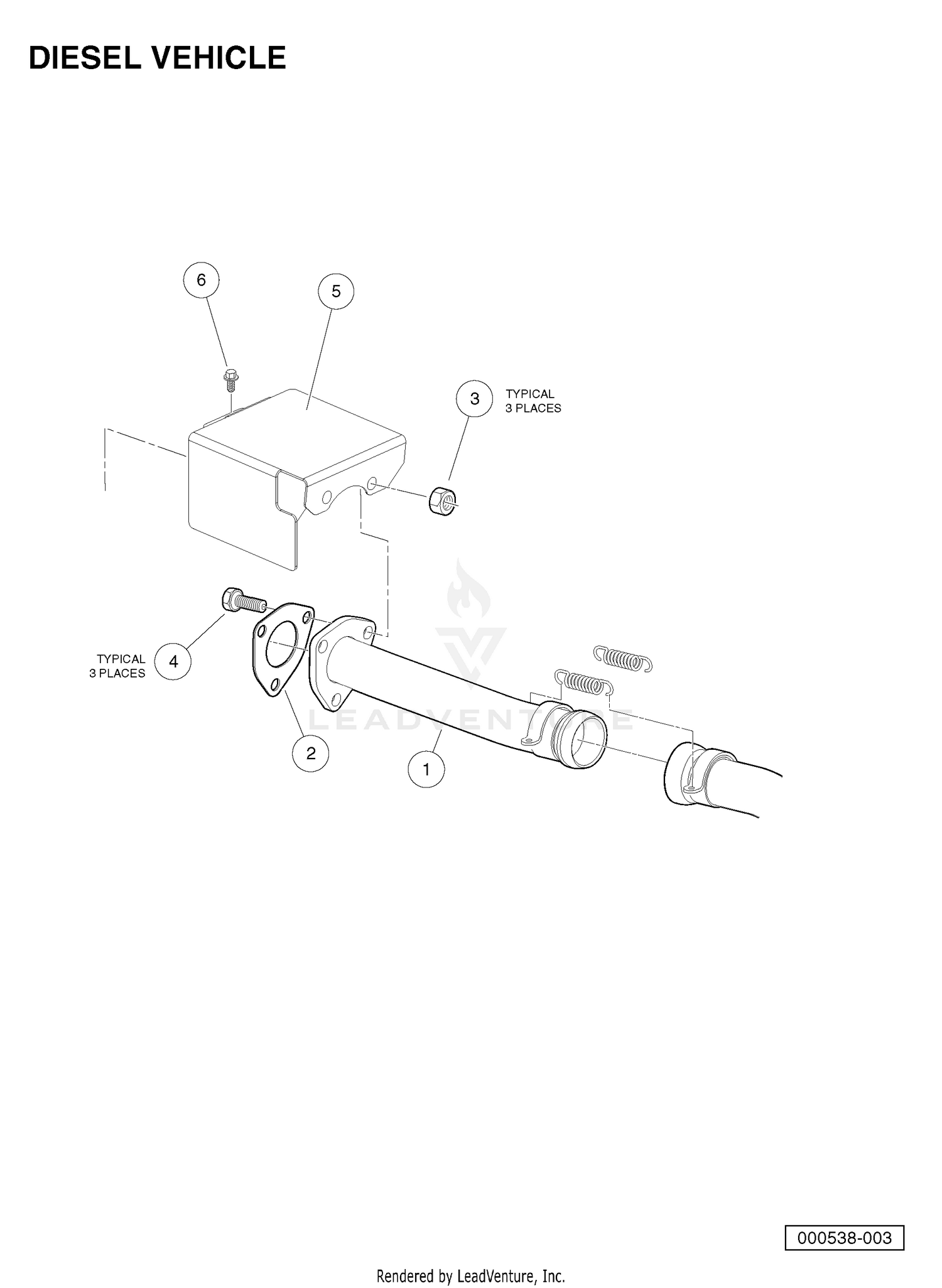 EXHAUST PIPES - DIESEL VEHICLES