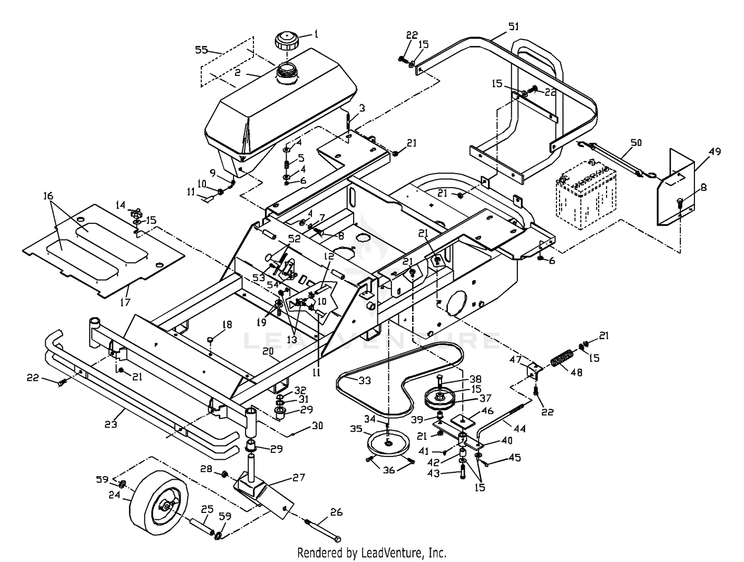 Main Frame Assembly