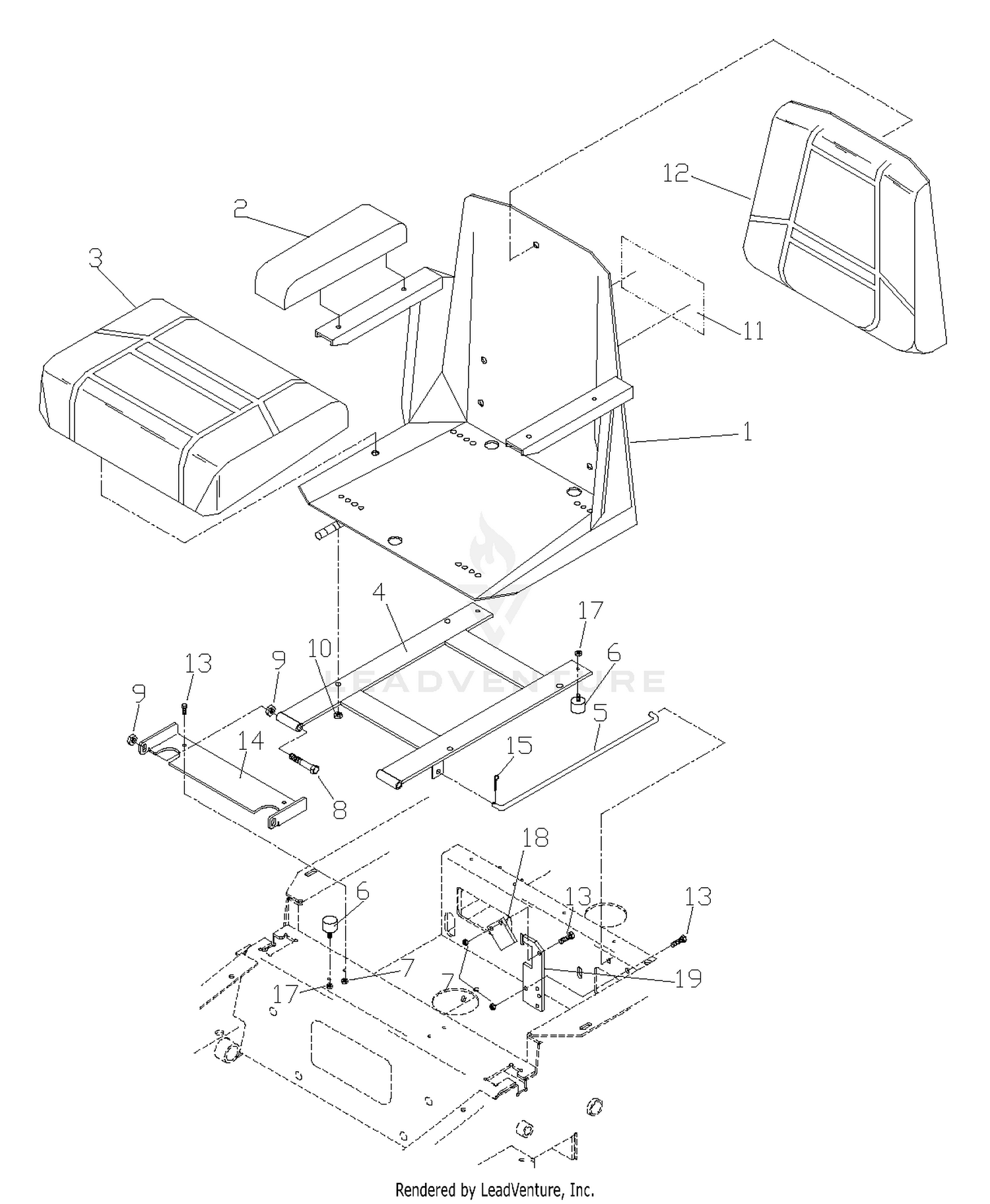 Standard Seat Assembly