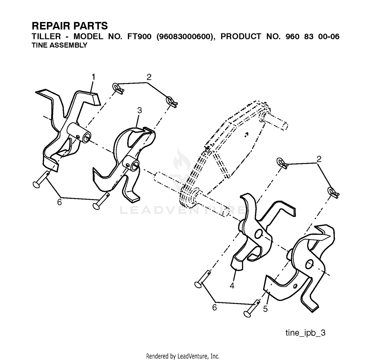 TINE ASSEMBLY