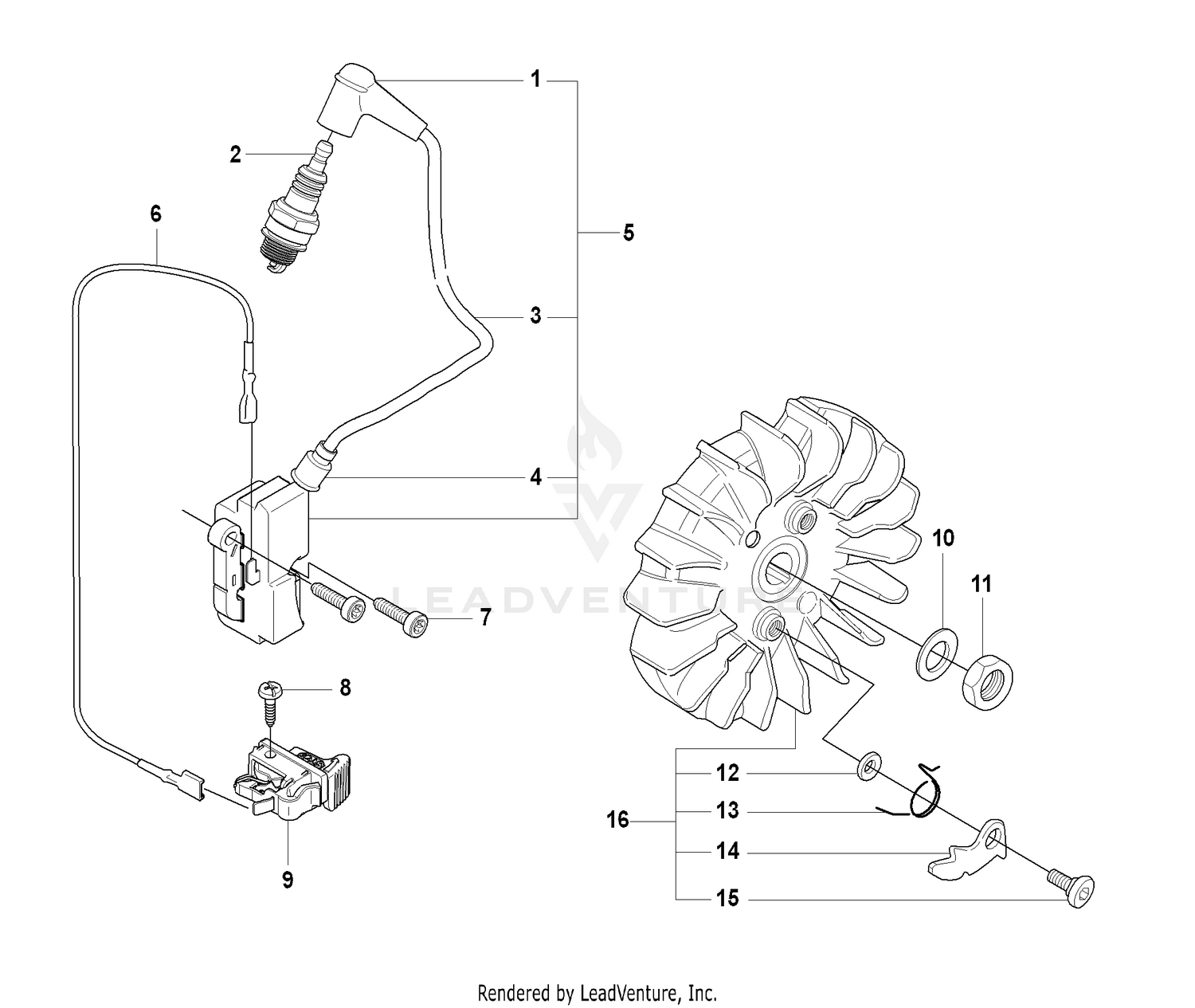 Ignition Module and Flywheel