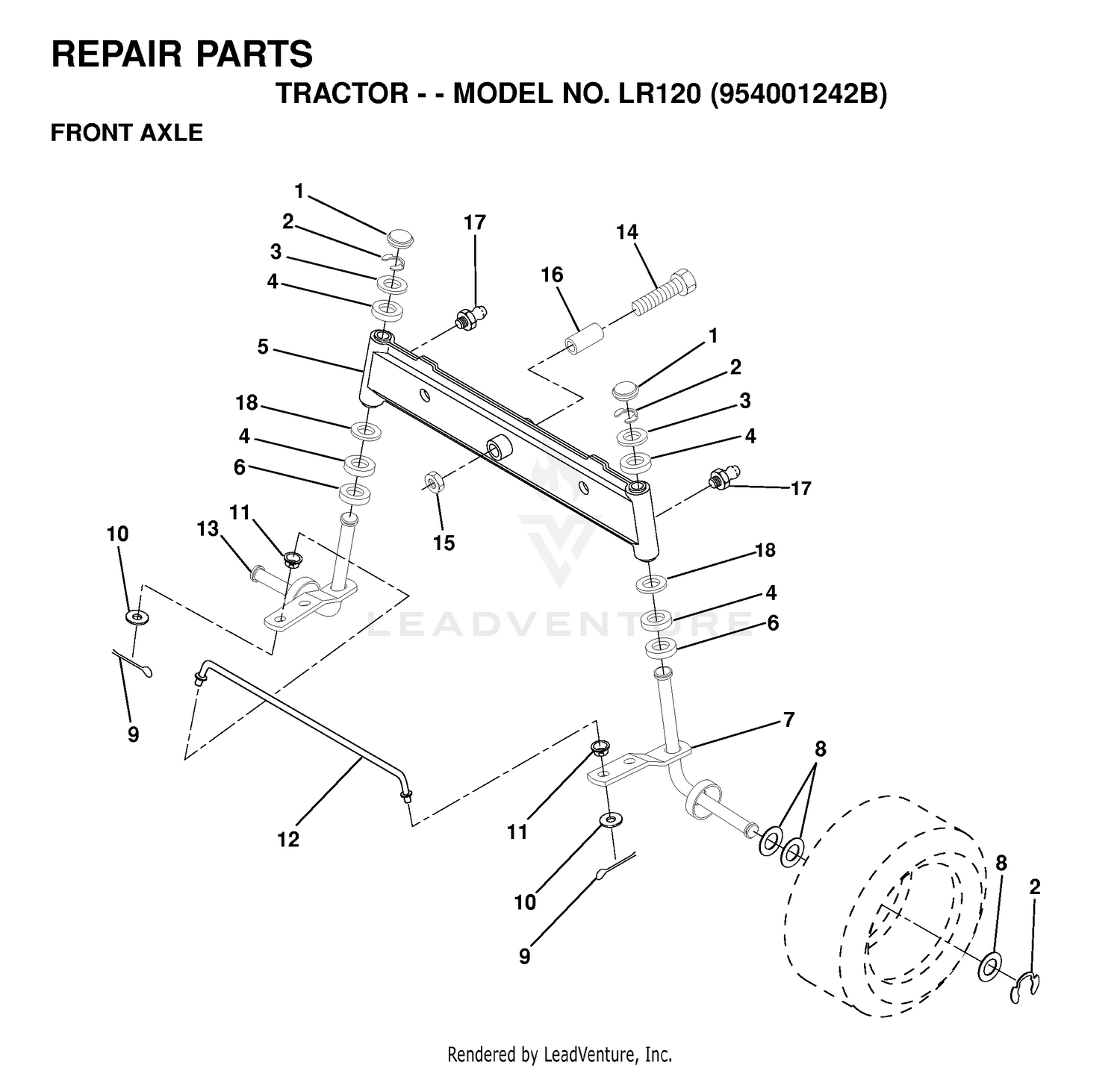 FRONT AXLE