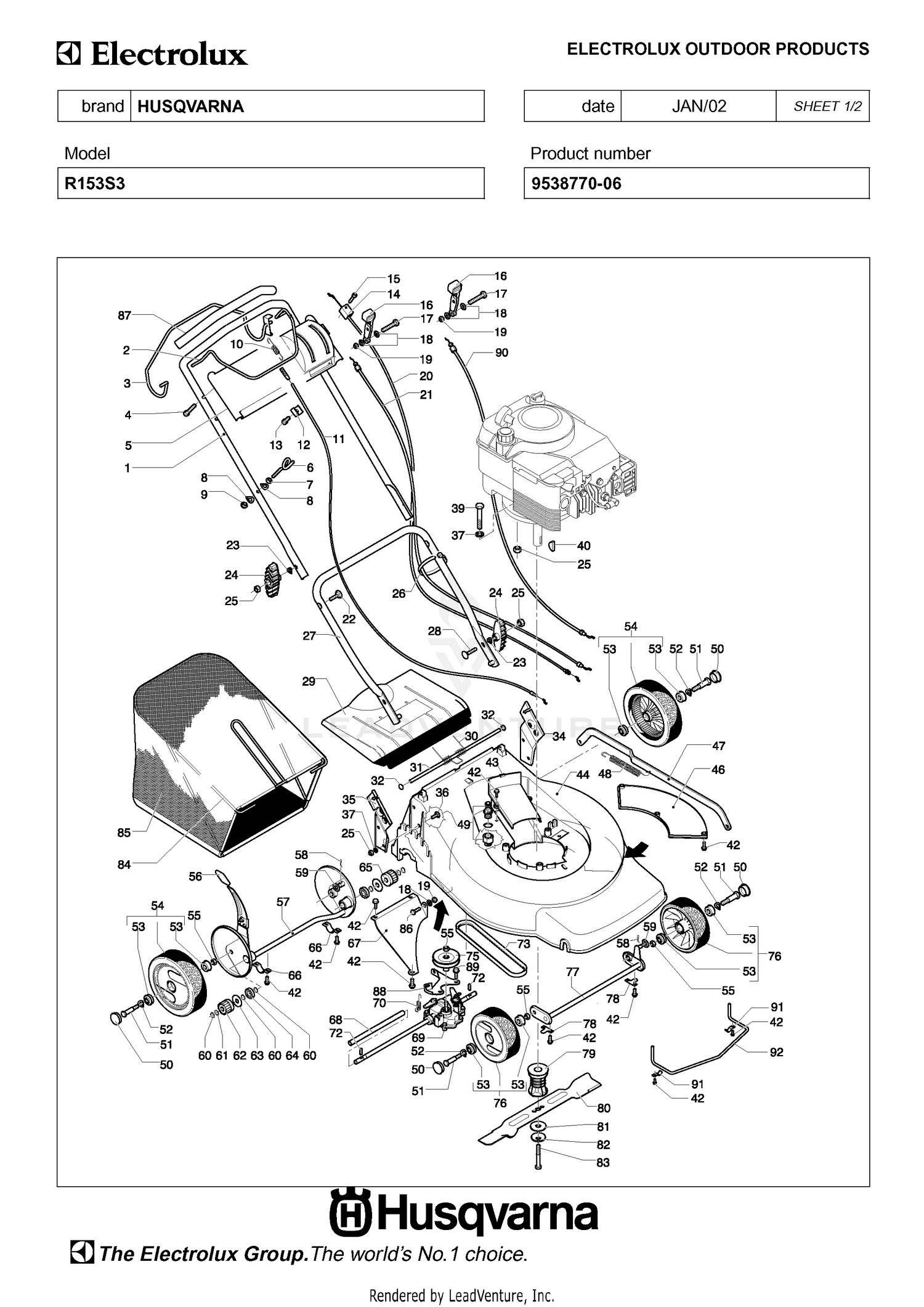 Assembly diagram