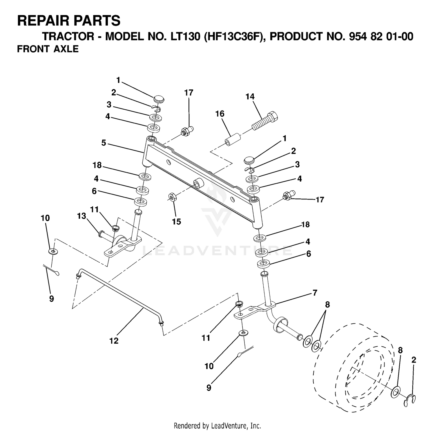 FRONT AXLE