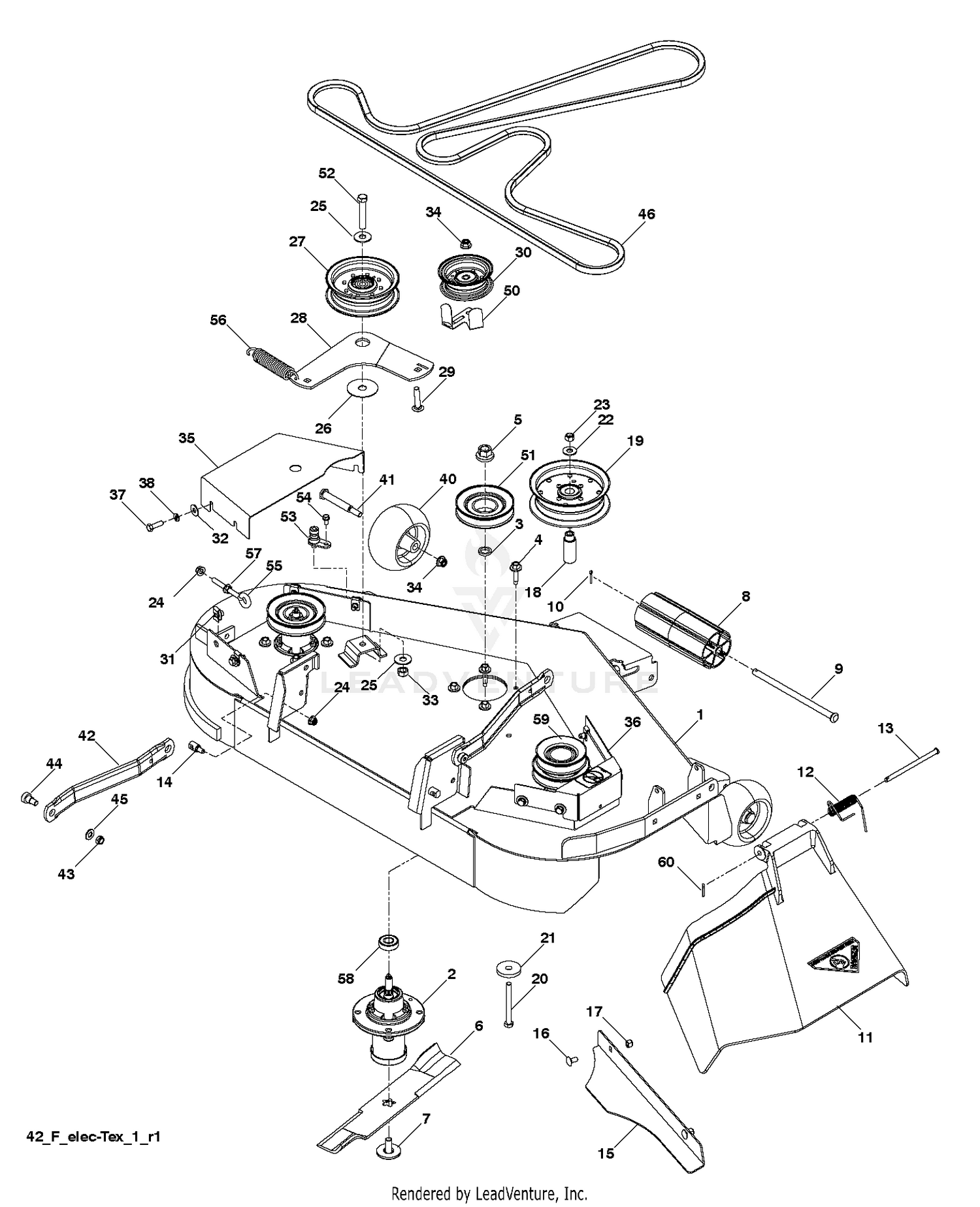 MOWER DECK / CUTTING DECK