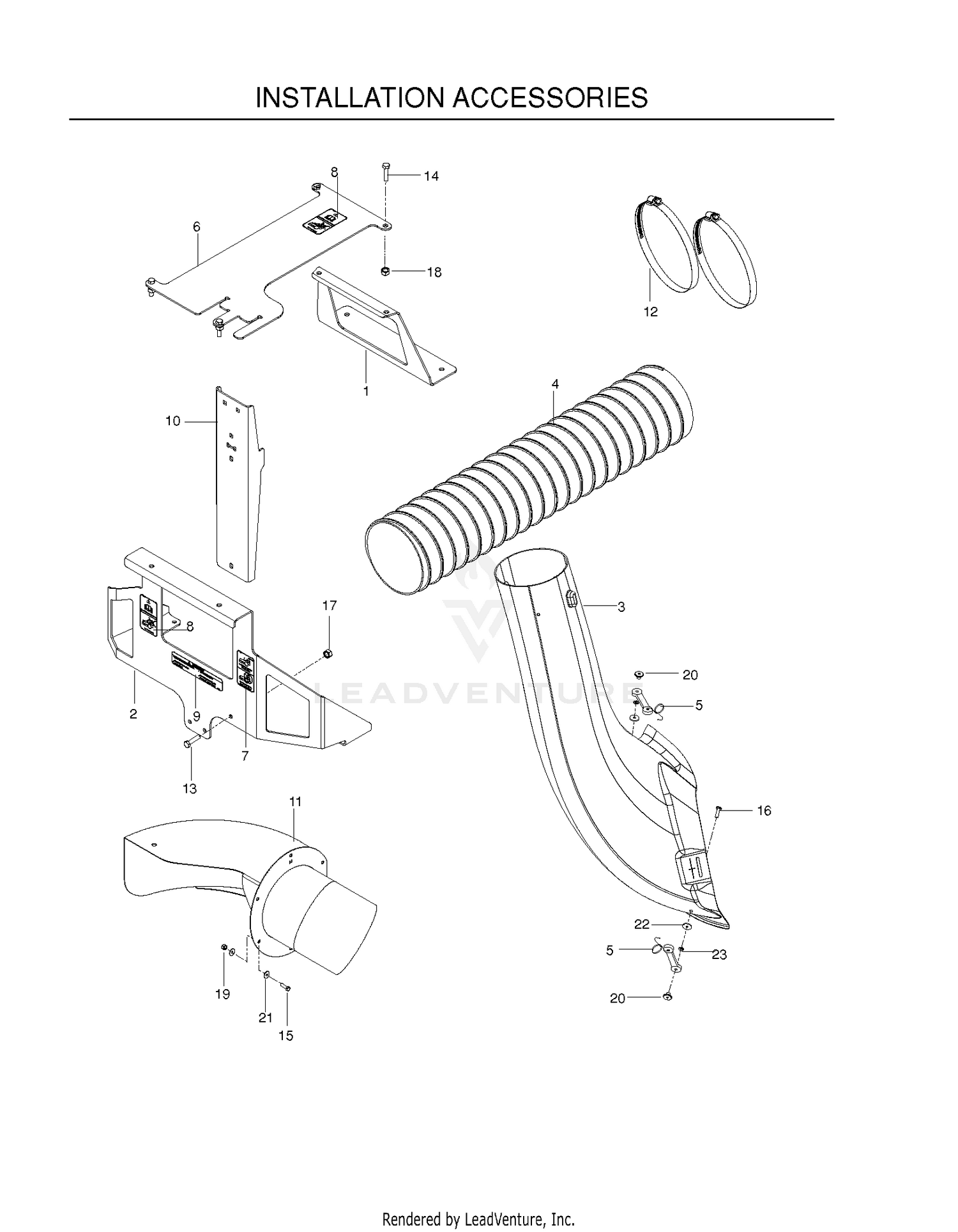INSTALLATION ACCESSORIES