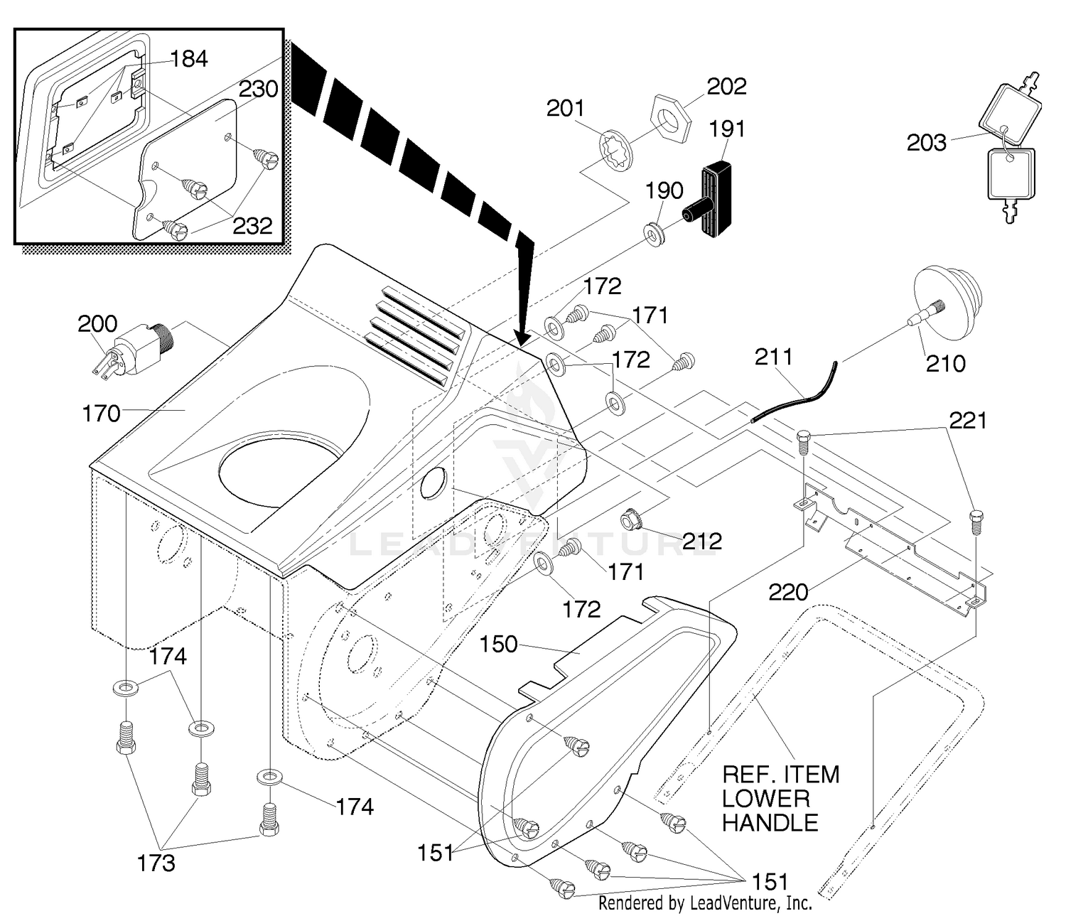 Belt Cover Repair Parts