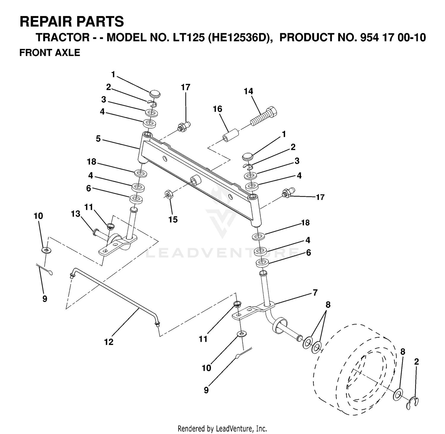 FRONT AXLE