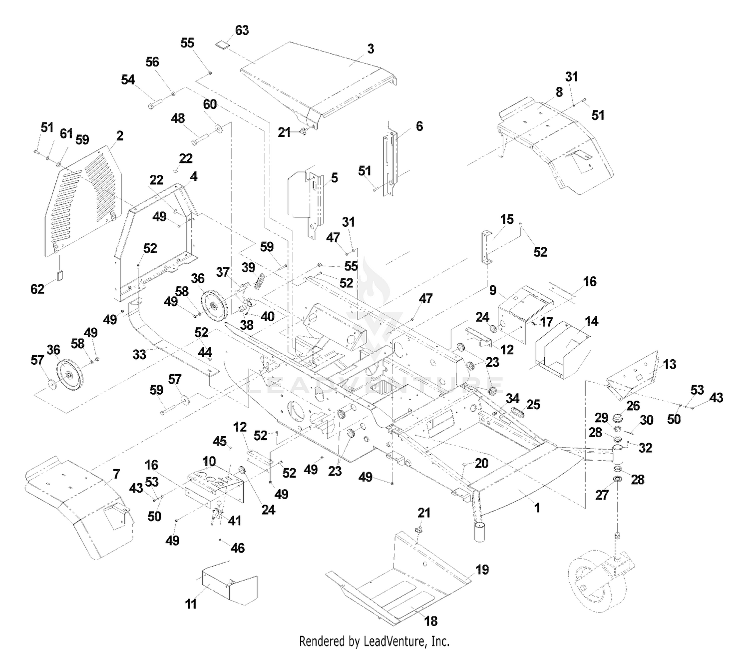 Main Frame Assembly
