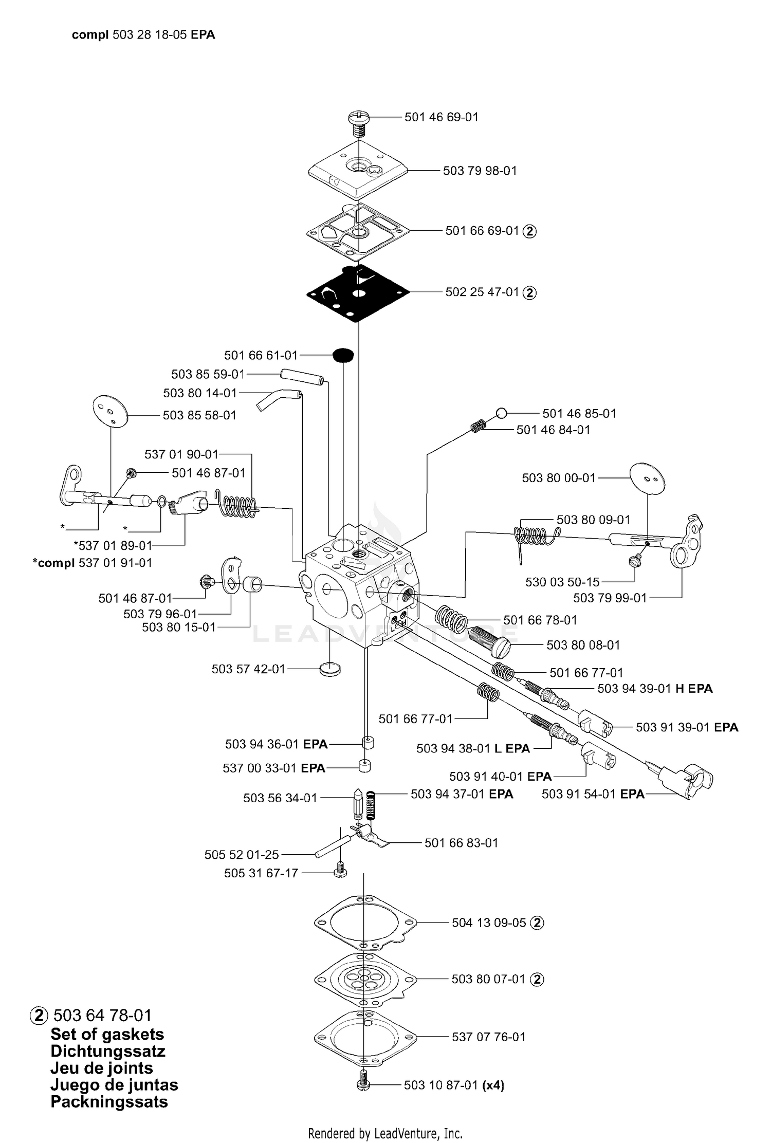 Carb Parts - Walbro