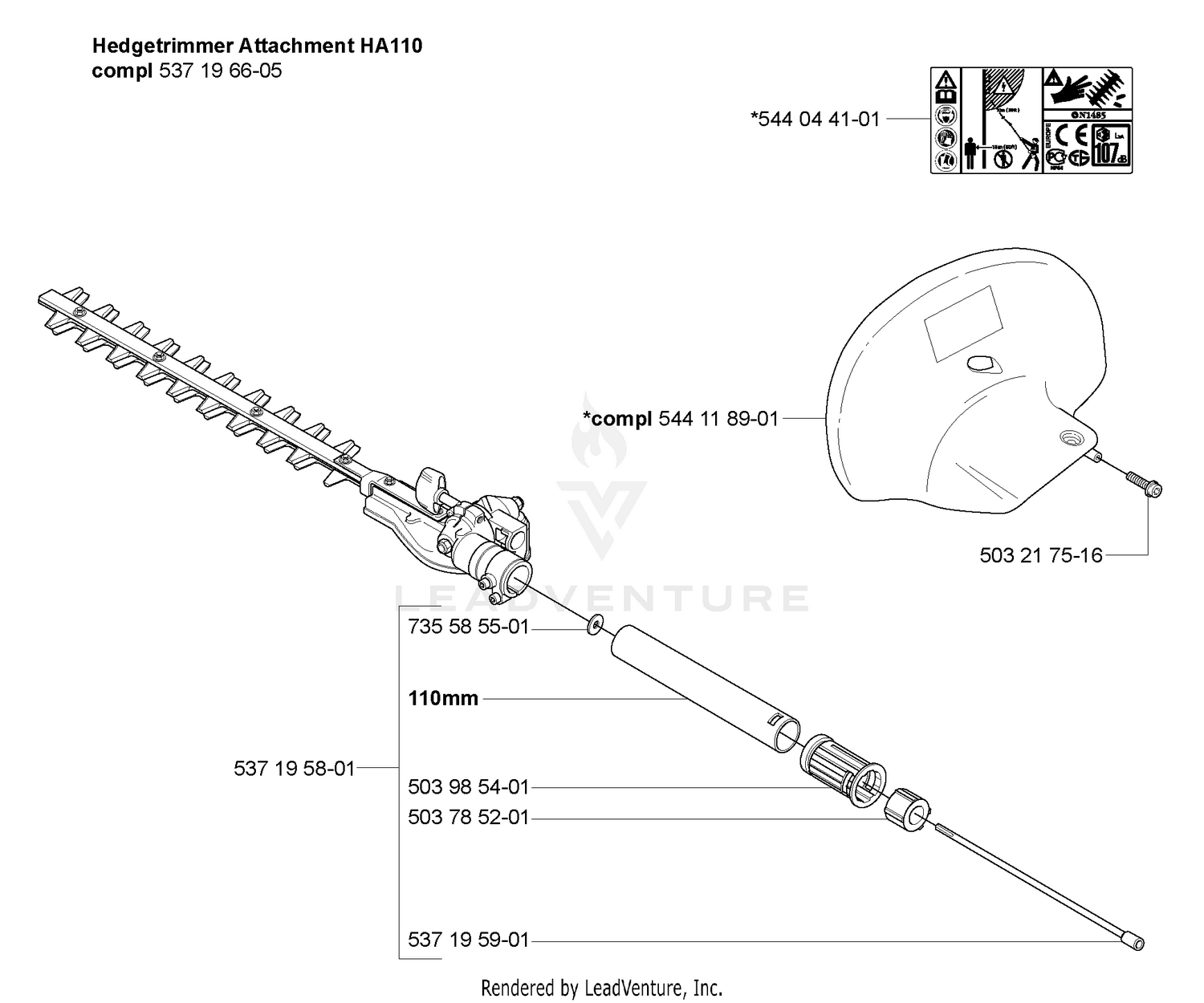 Hedge Trimmer Attachment
