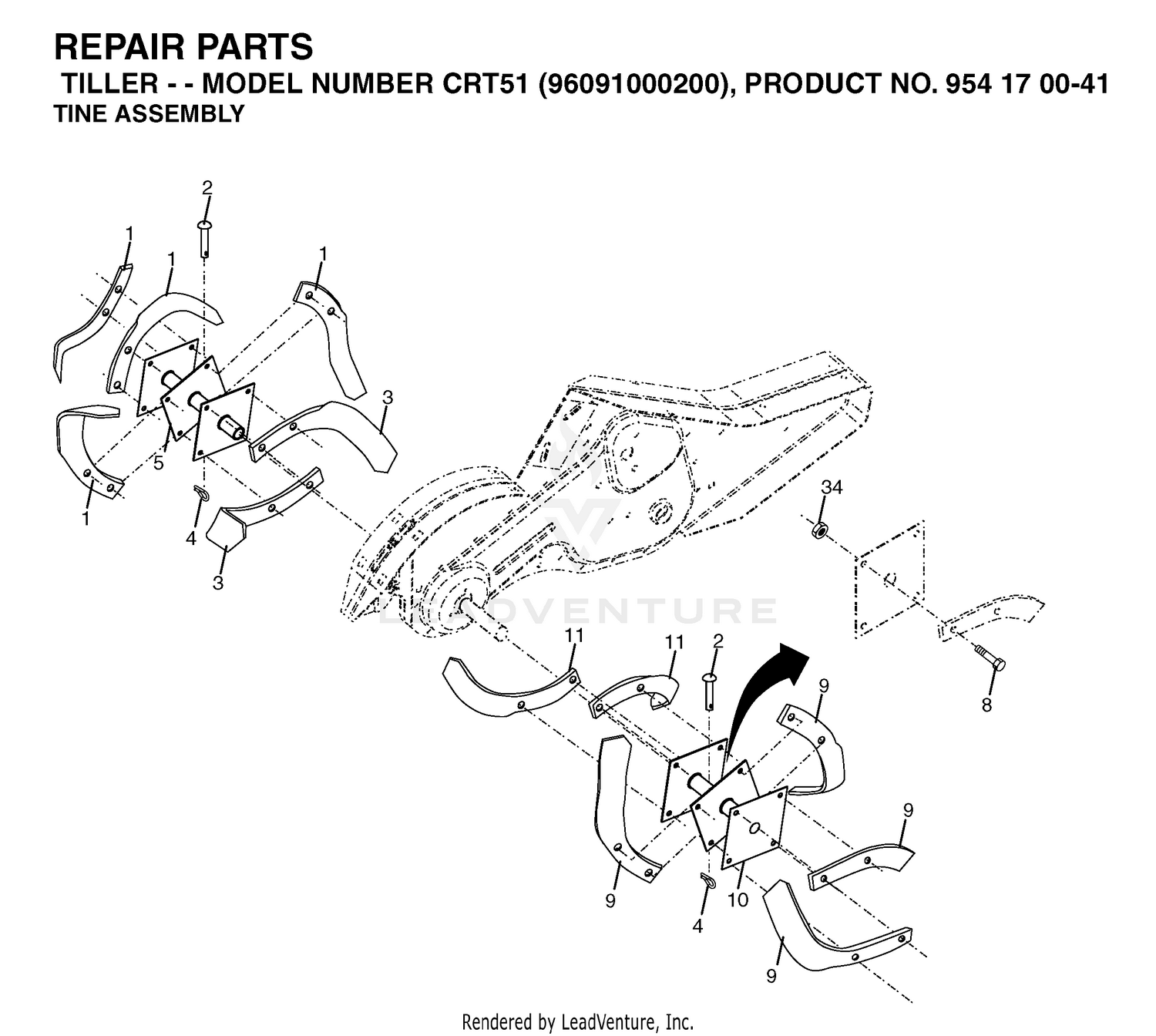 TINE ASSEMBLY