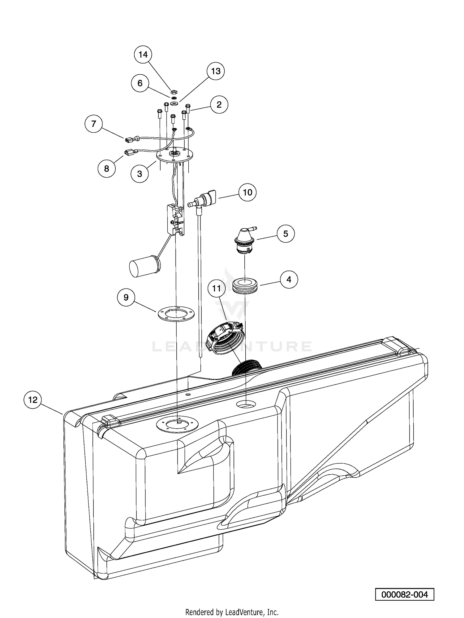 Fuel Tank - Gasoline Vehicles