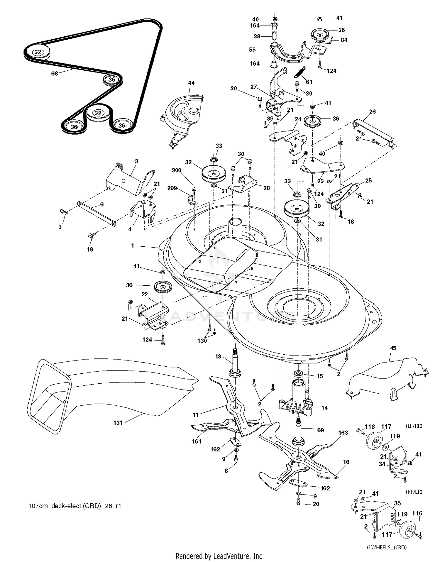 MOWER DECK / CUTTING DECK