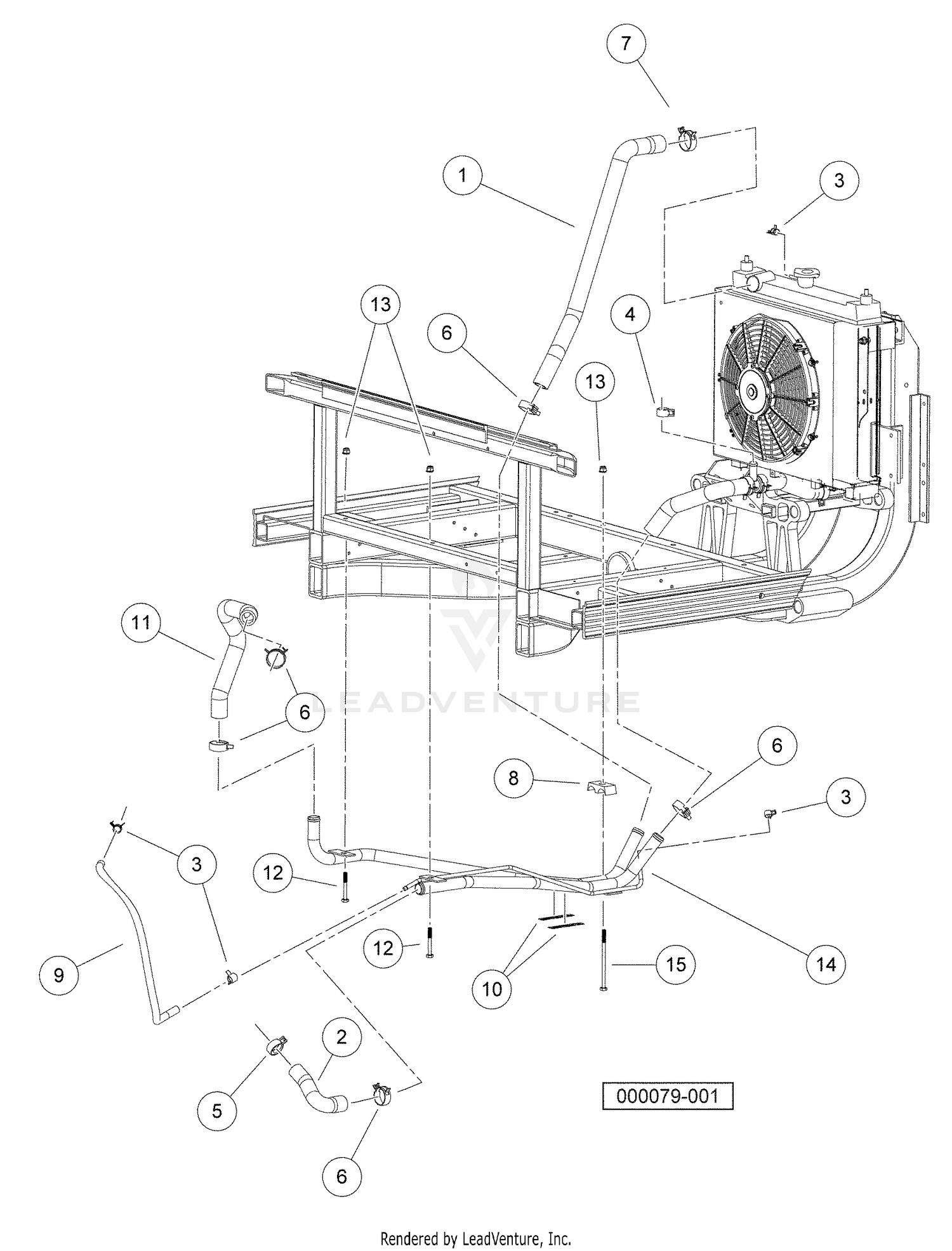 Coolant Pipes and Hoses