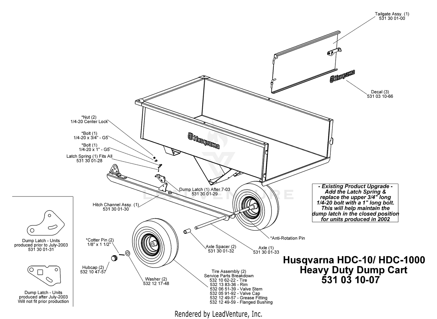 Heavy Duty Dump Cart