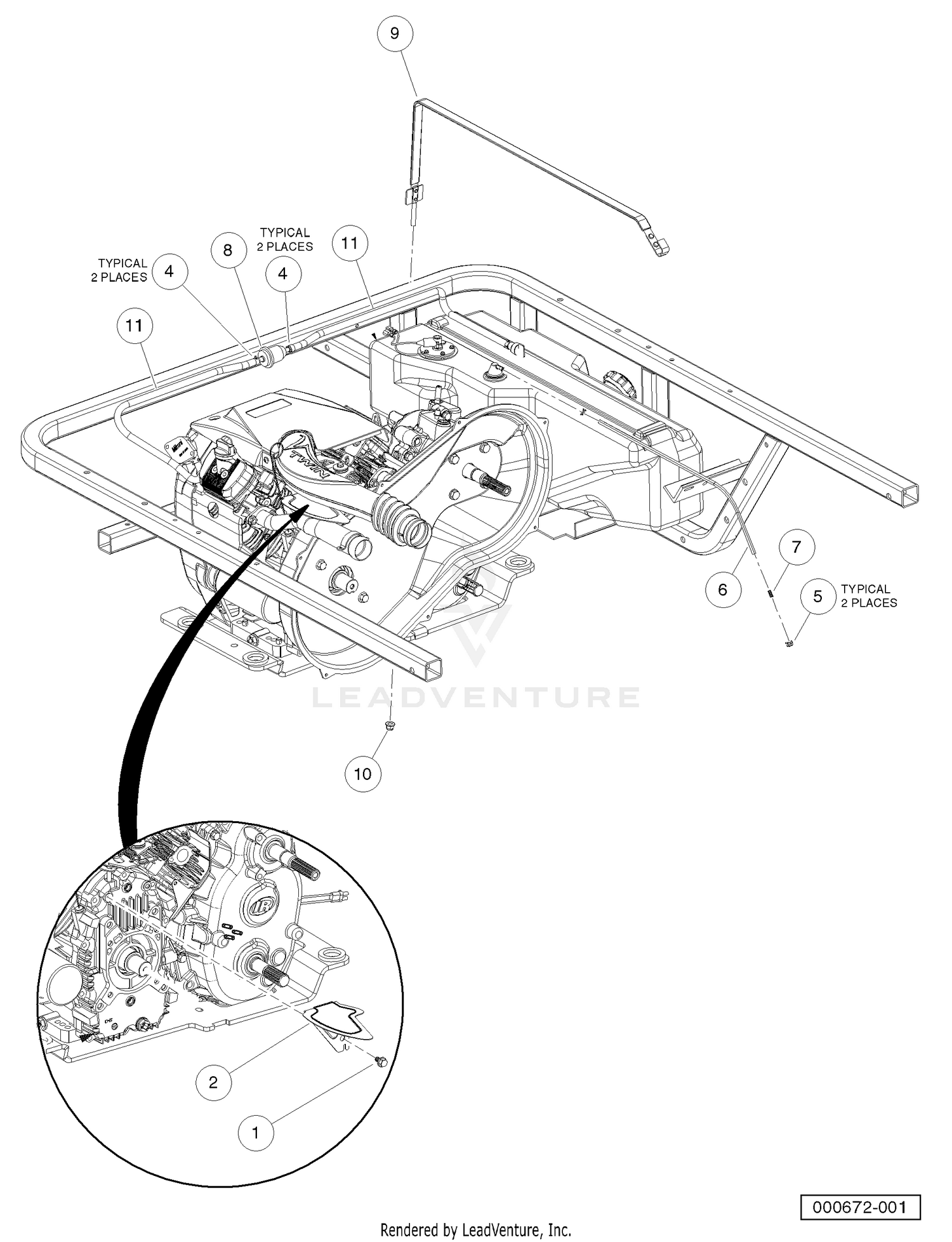 Fuel System - Kawasaki Gasoline Vehicles