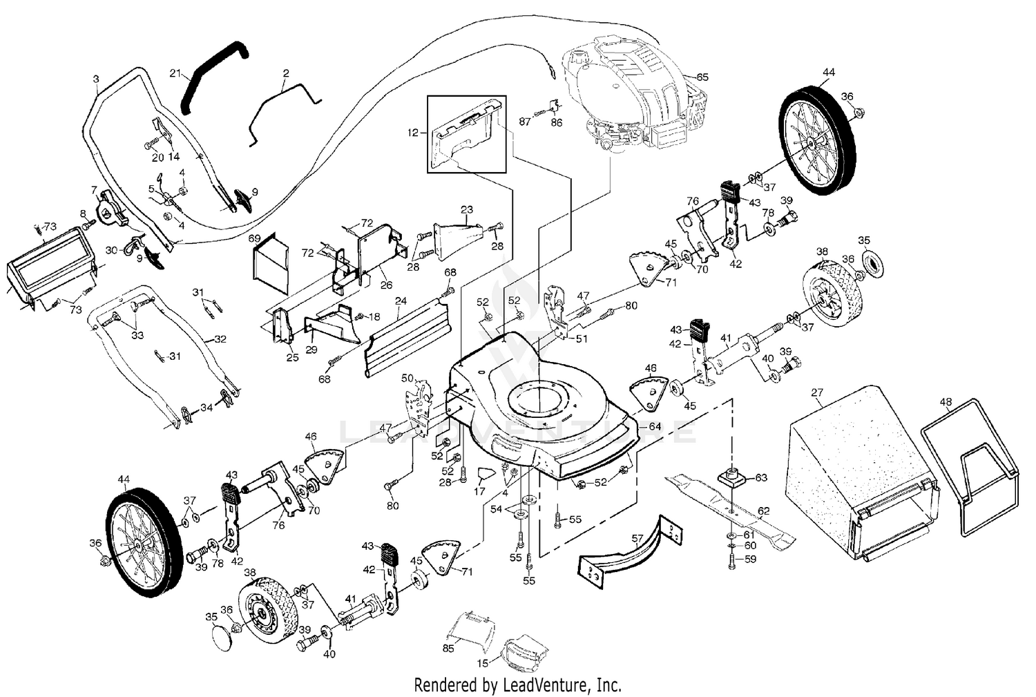 Rotary Lawn Mower
