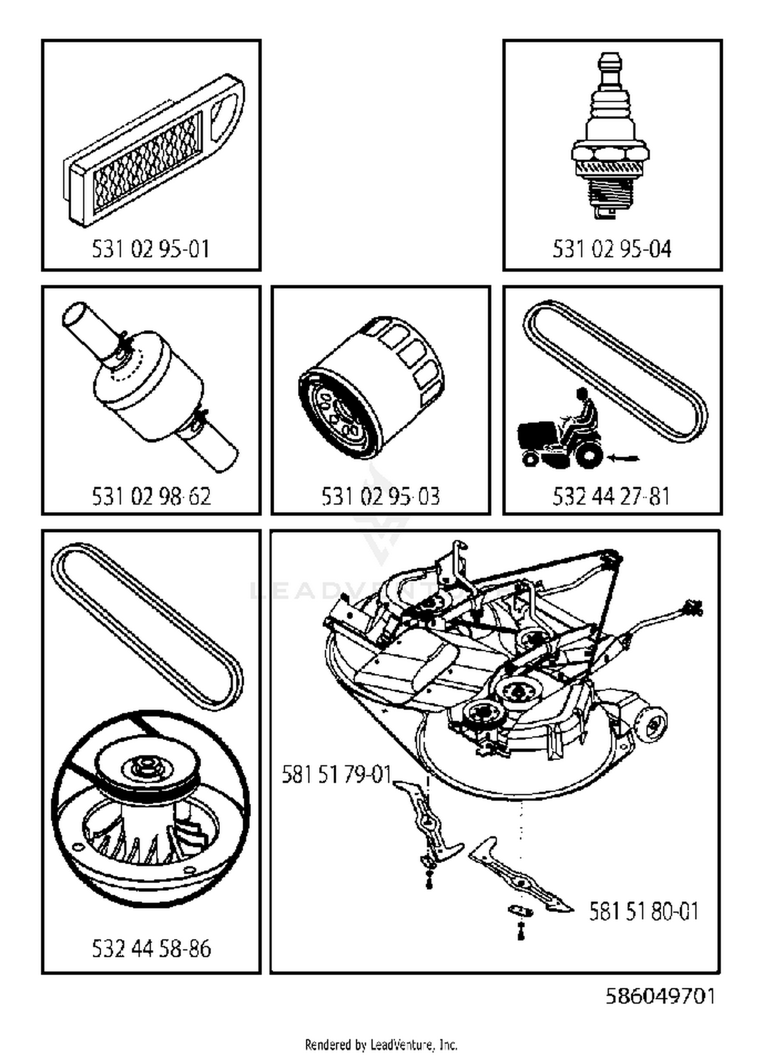 FREQUENTLY USED PARTS