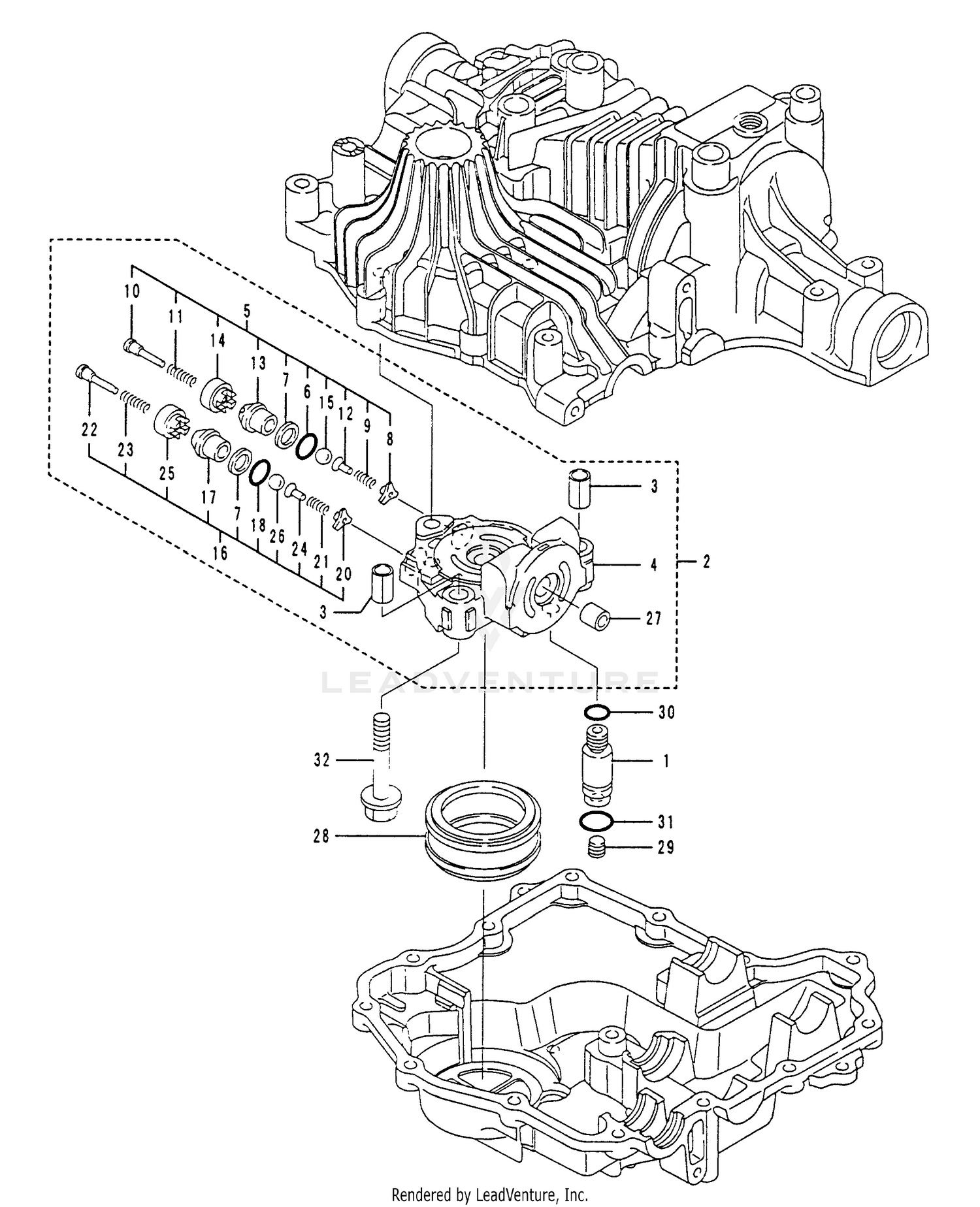 Center Case Assy