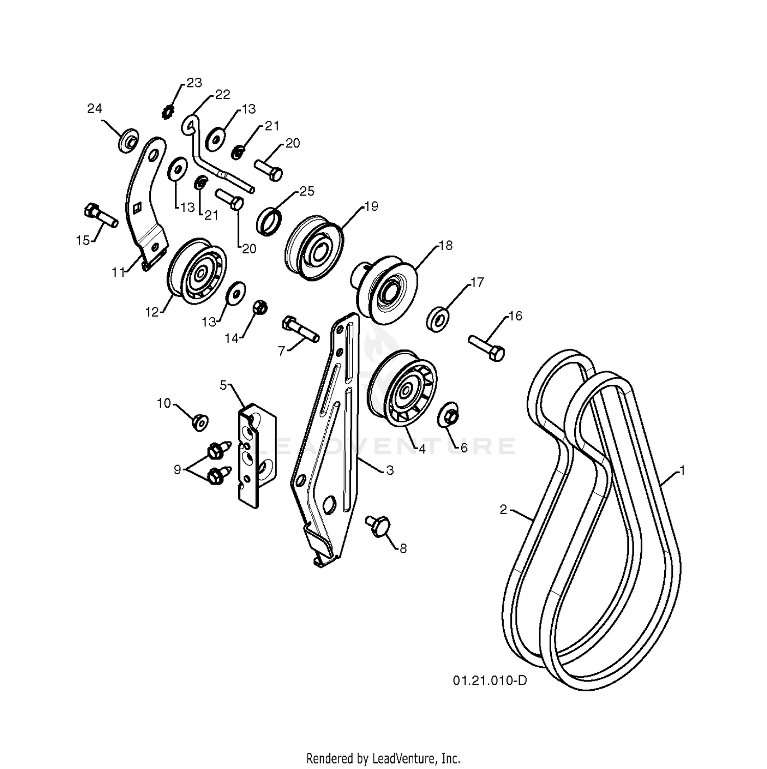 "CHASSIS, ENGINE & PULLEYS"