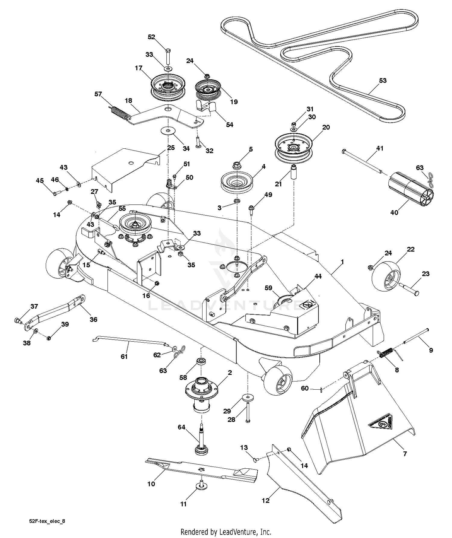 MOWER DECK / CUTTING DECK