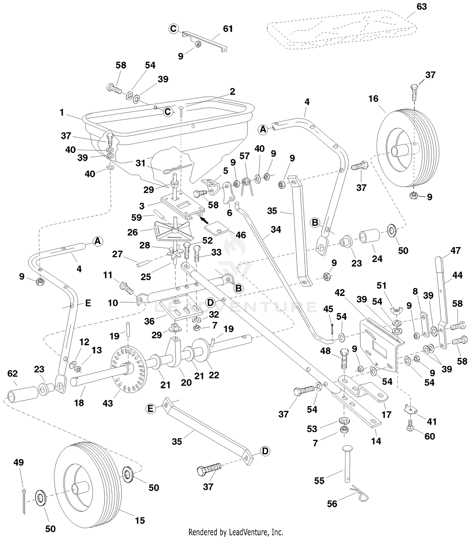 175# Broadcast Spreader