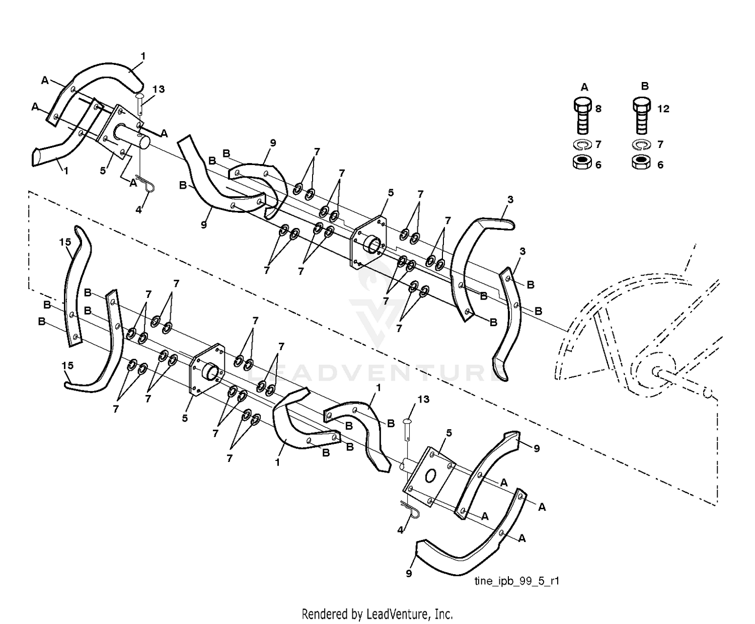 TINE ASSEMBLY