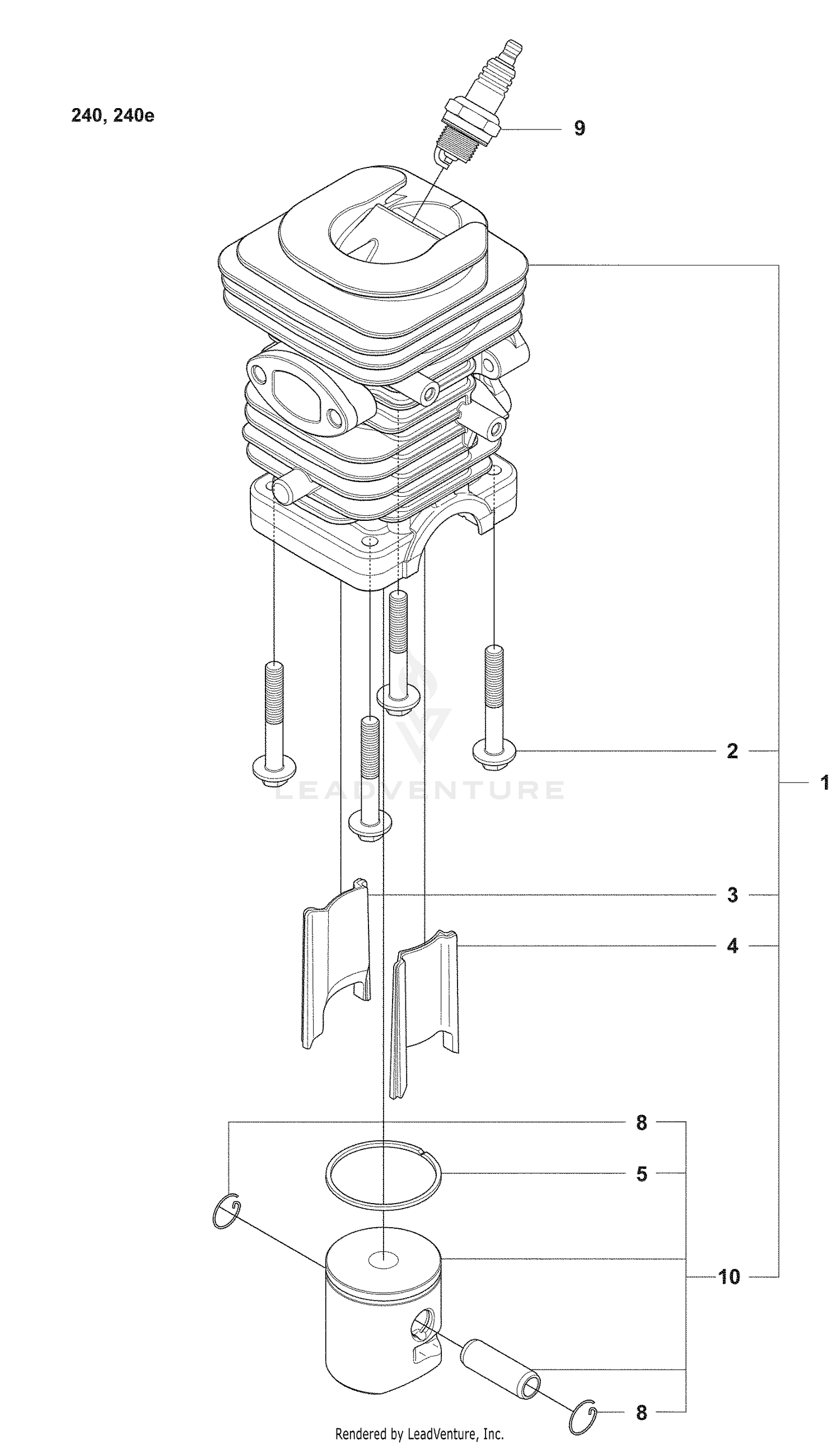 Cylinder, Piston