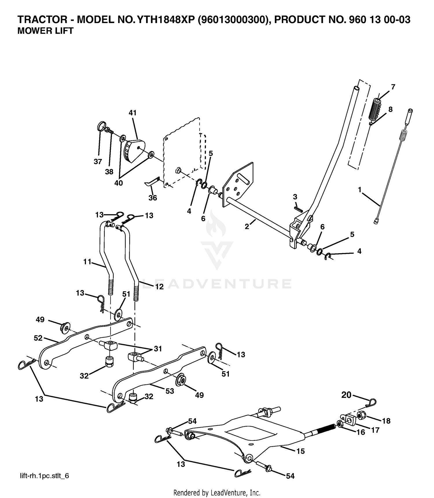 MOWER LIFT / DECK LIFT