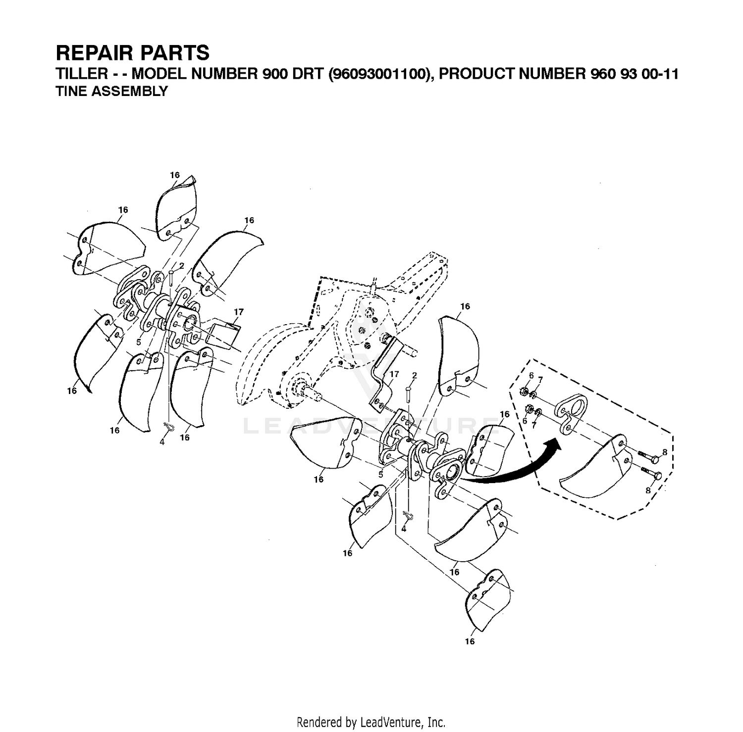 TINE ASSEMBLY