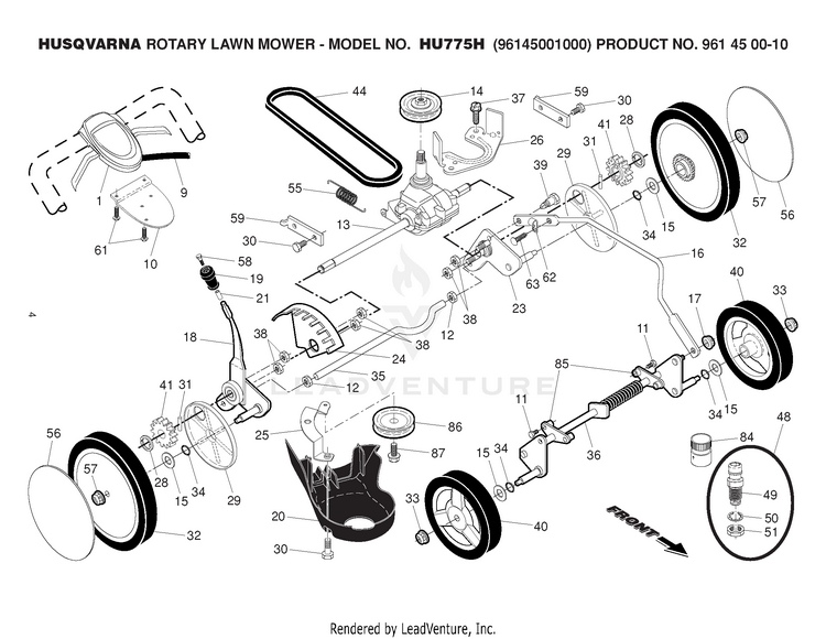 Husqvarna Hu775h Parts Hu775H Carburetor For Husqvarna Hu775H